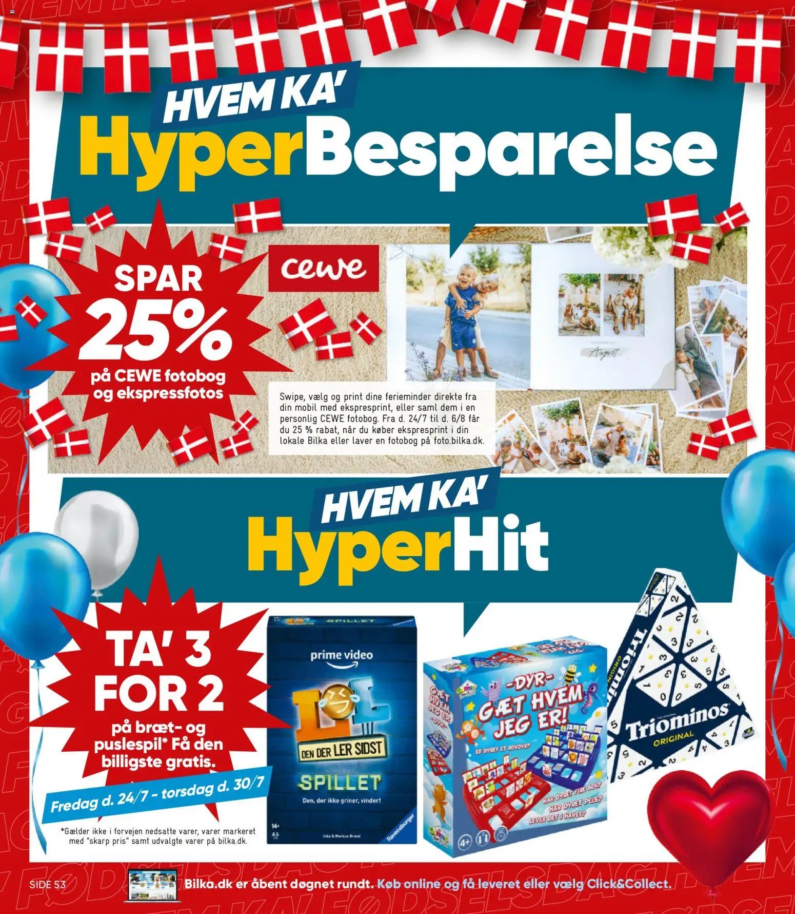 Bilka tilbudsavis fra 24/07/2026 Bilka - Nonfood uge 31