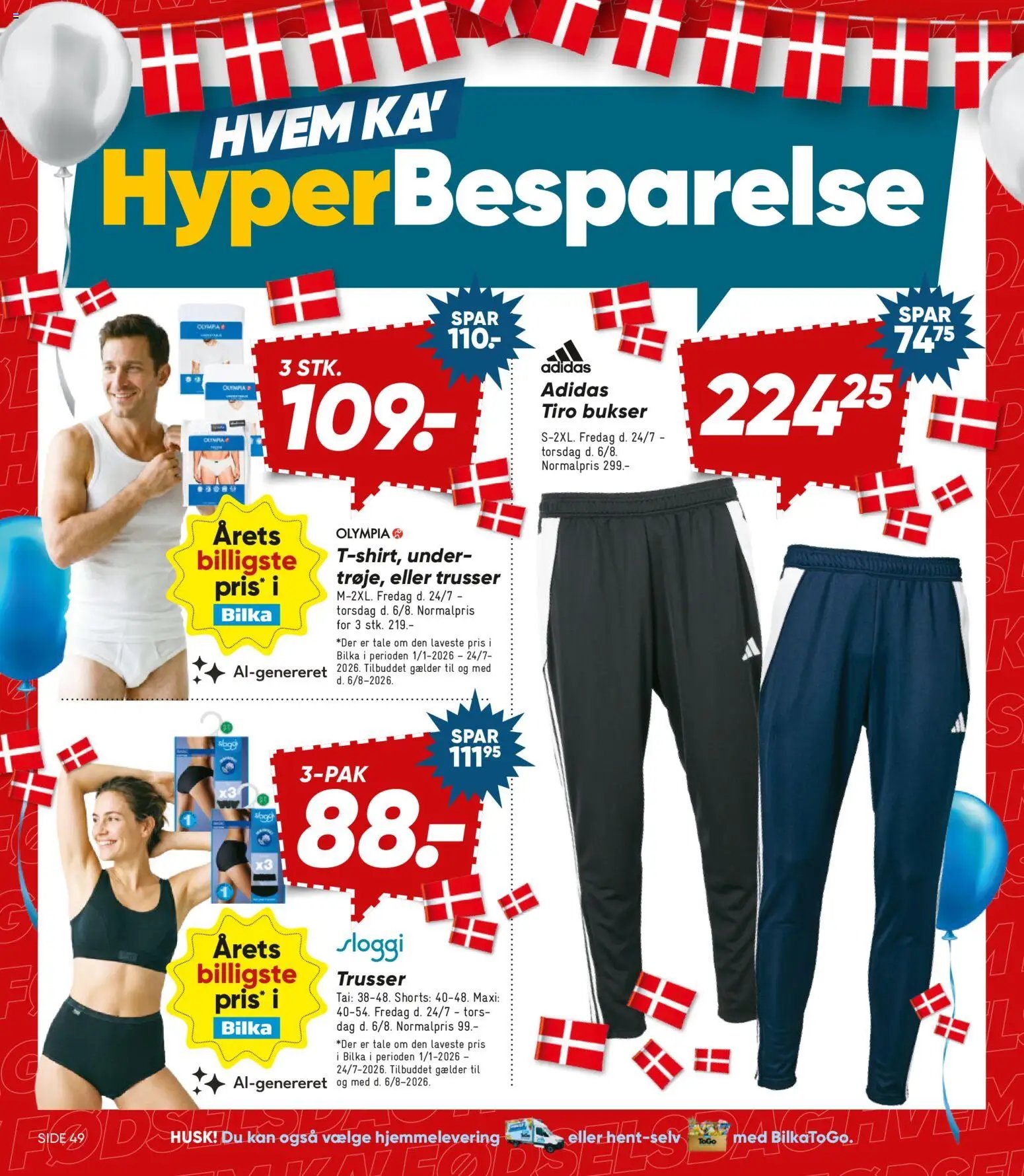Bilka tilbudsavis fra 24/07/2026 Bilka - Nonfood uge 31