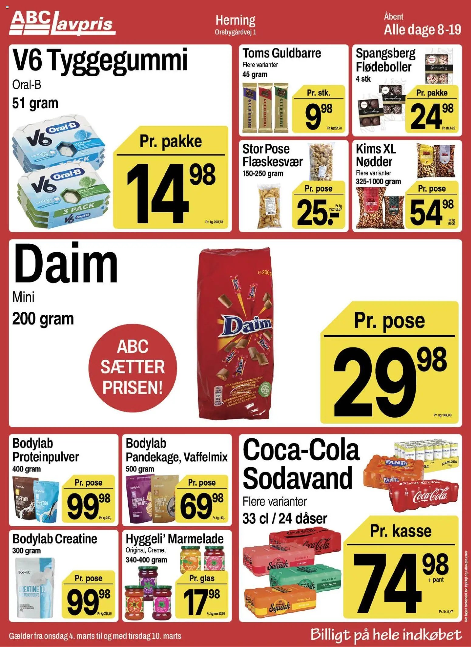 Abc Lavpris tilbudsavis fra 04/03/2026 Herning