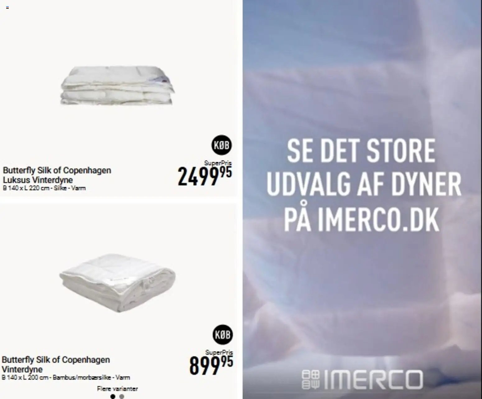 Nye Imerco tilbud fra 19/10/2026