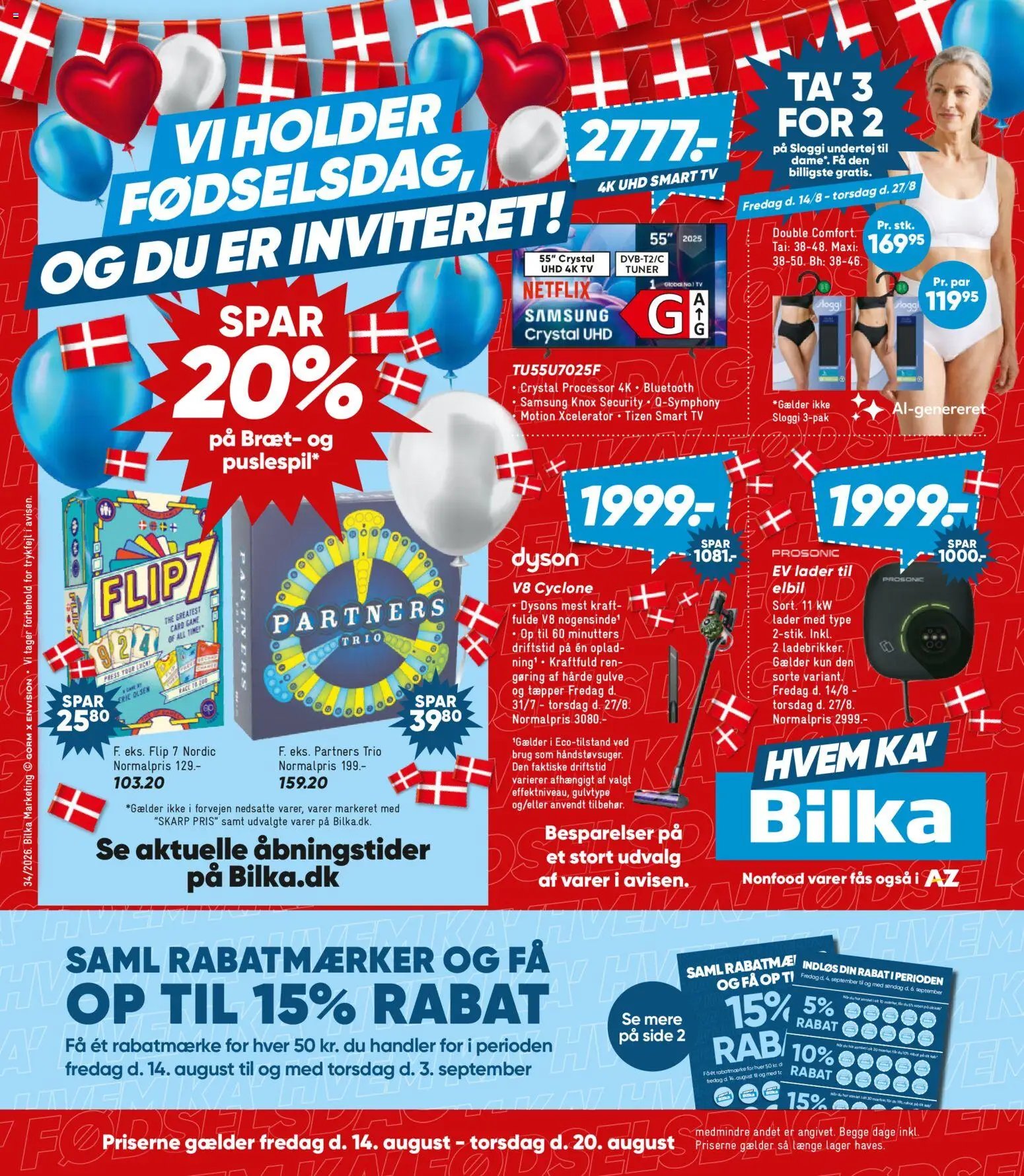 Bilka tilbudsavis fra 14/08/2026 Bilka - Nonfood