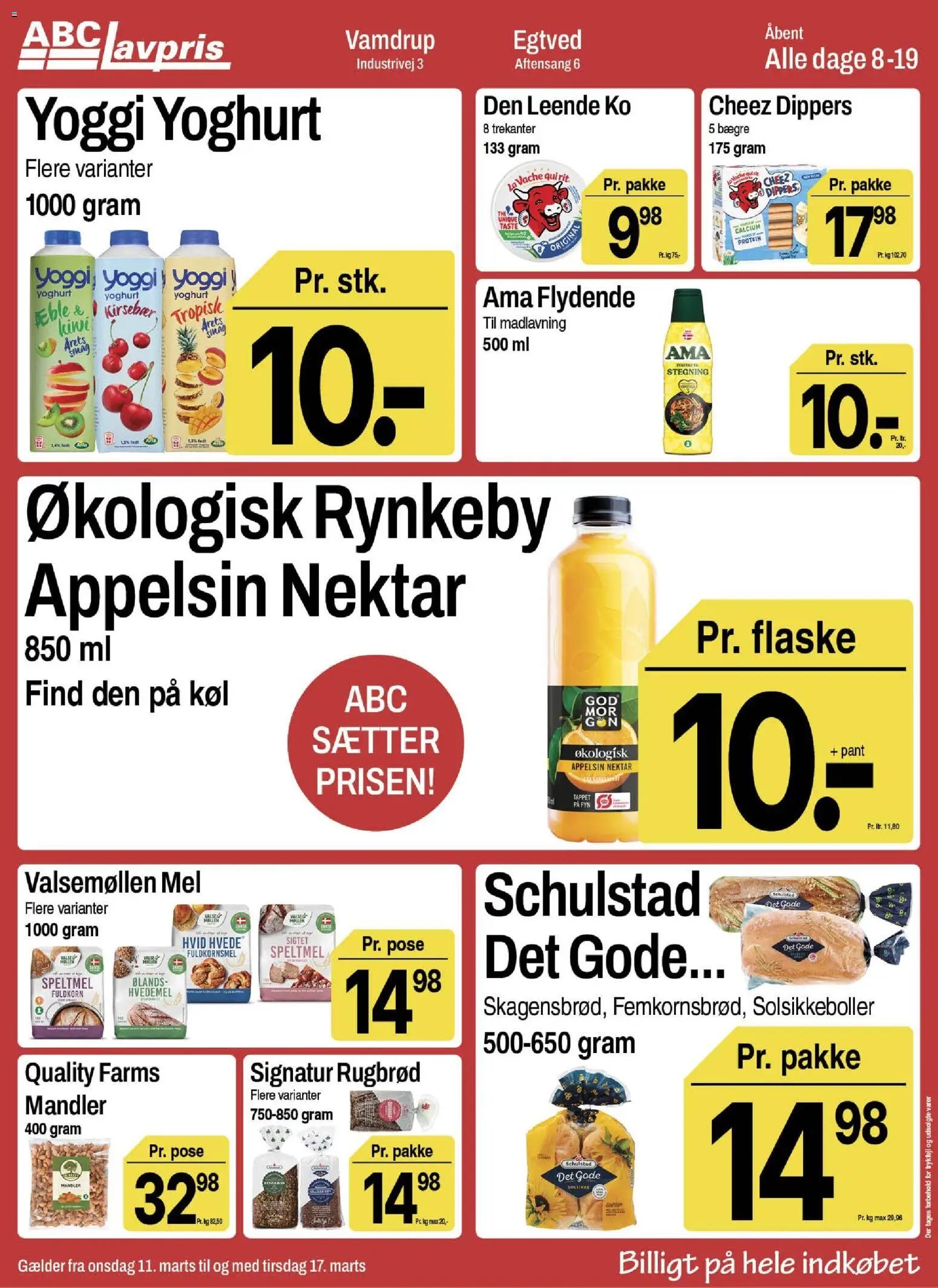 Abc Lavpris tilbudsavis fra 11/03/2026 Abc Lavpris - Vamdrup