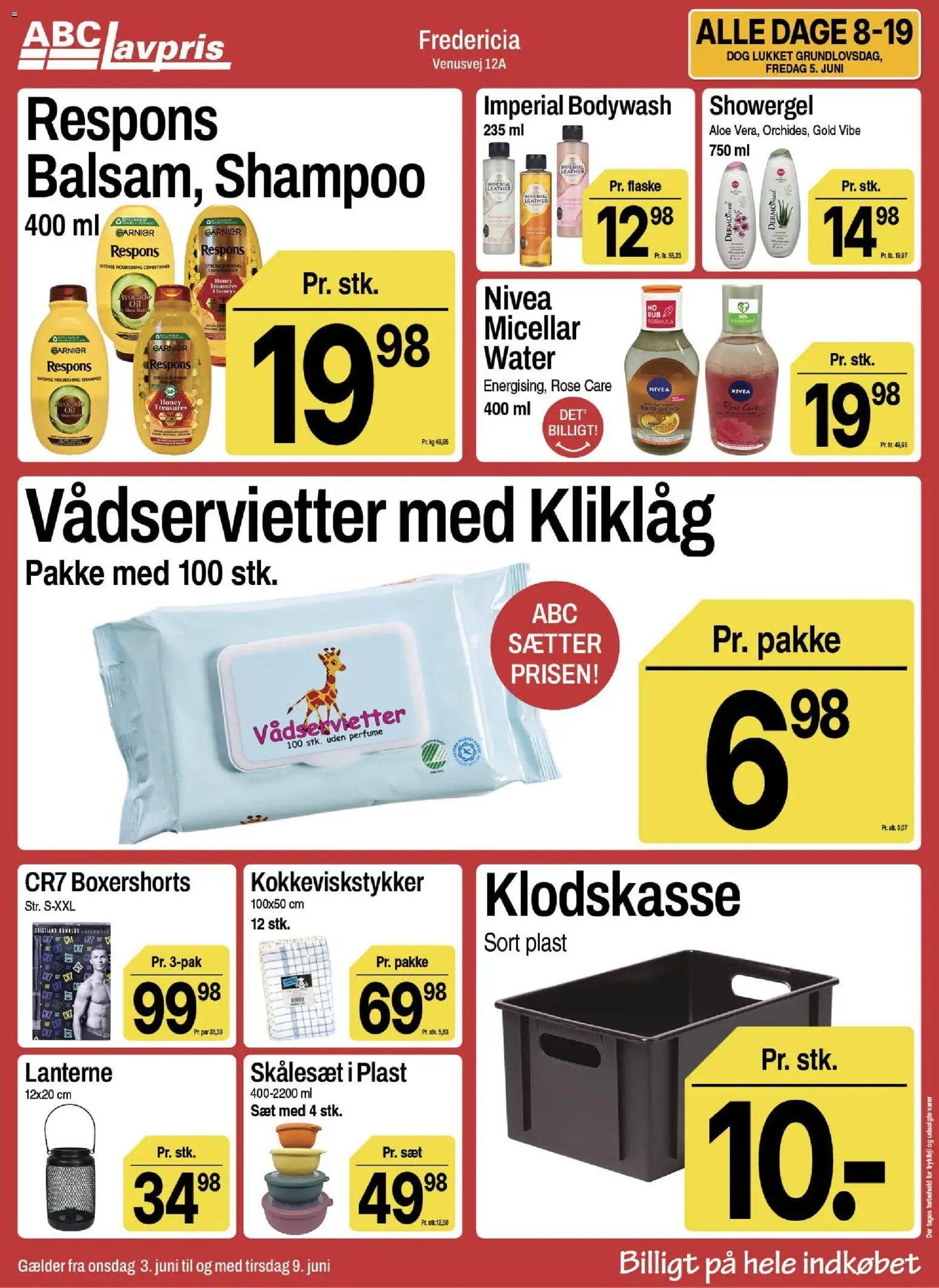 Abc Lavpris tilbudsavis fra 03/06/2026 Abc Lavpris - Fredericia