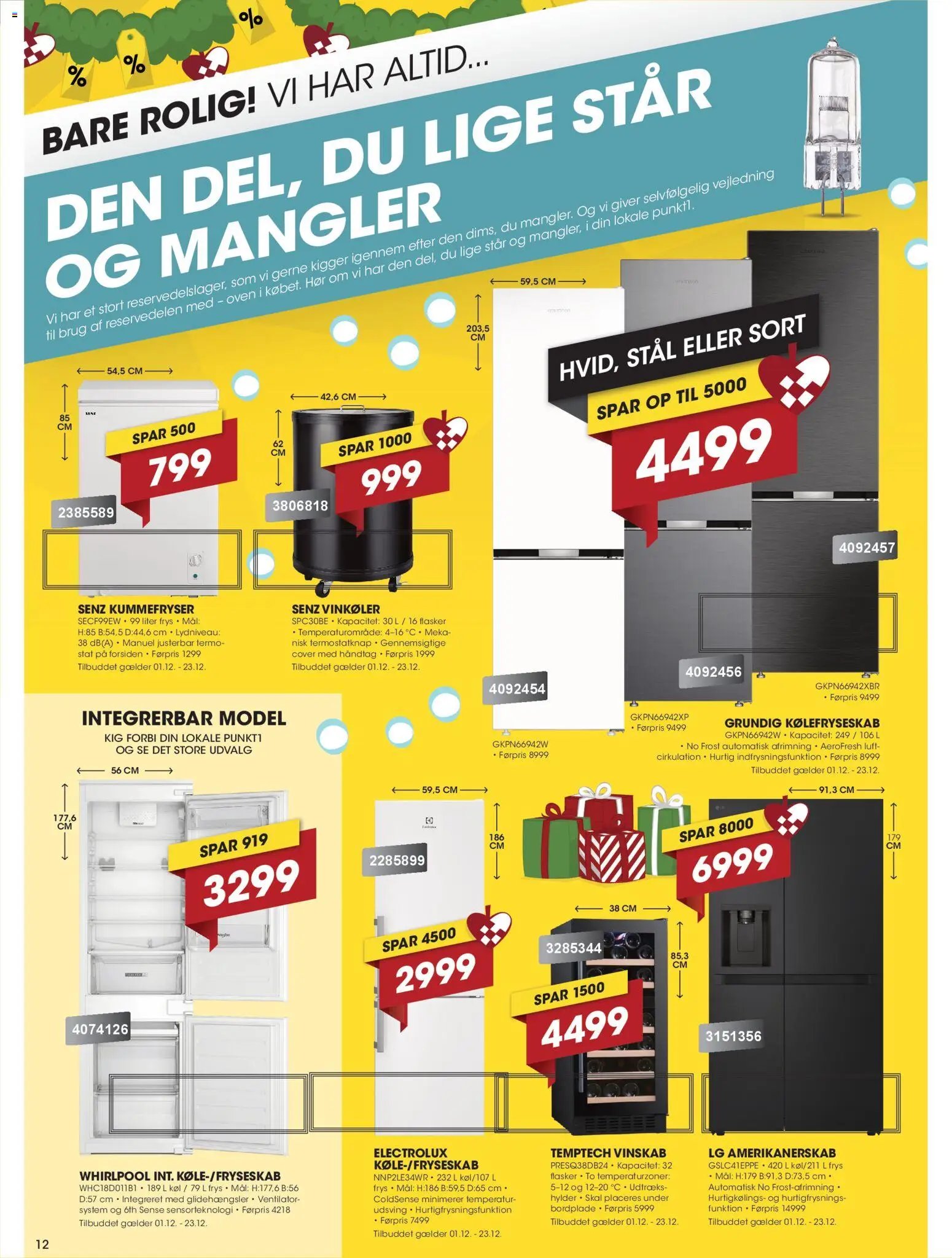 Punkt1 tilbudsavis fra 01/12/2025 Tilbudsavis