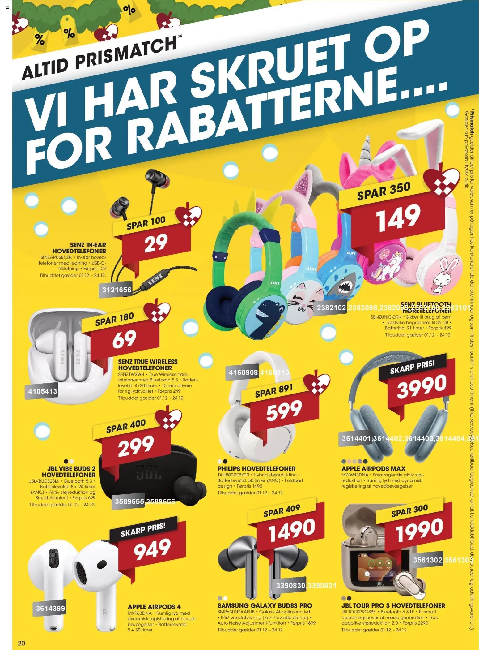 Punkt1 tilbudsavis fra 01/12/2025 Tilbudsavis