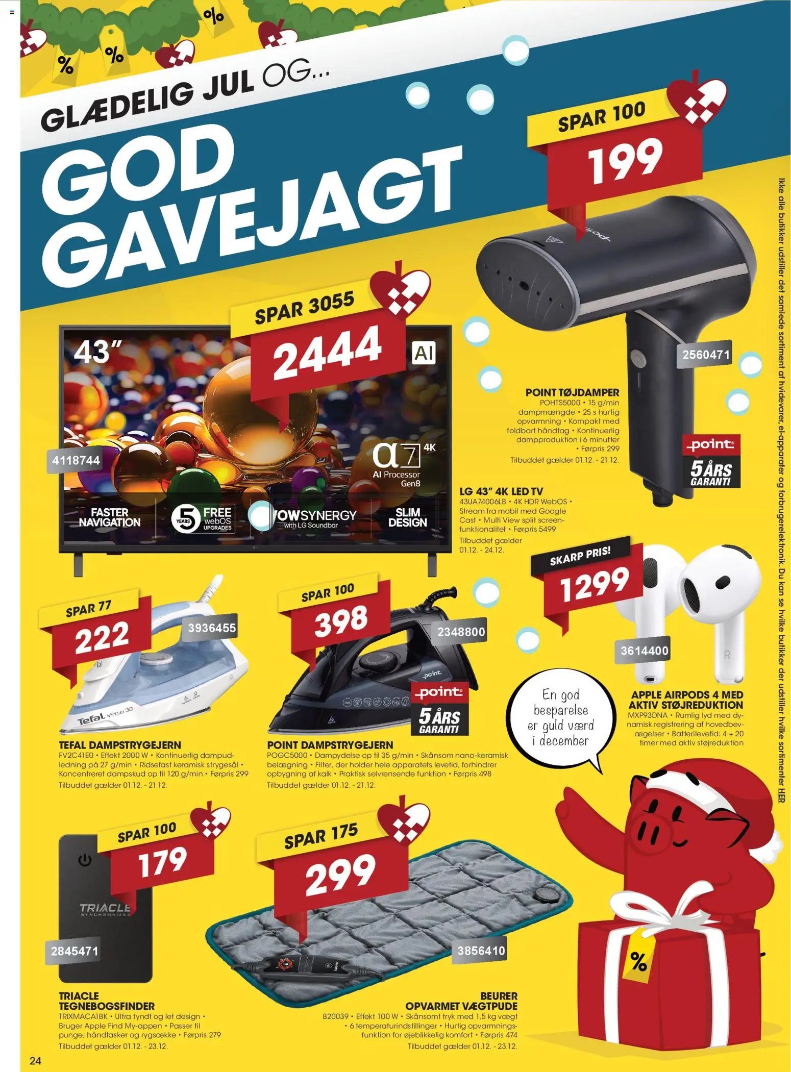 Punkt1 tilbudsavis fra 01/12/2025 Tilbudsavis