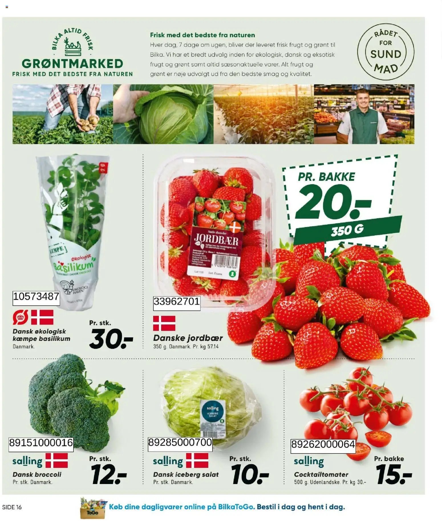 Bilka tilbudsavis fra 14/08/2026 Bilka - Tilbudsavis uge 34