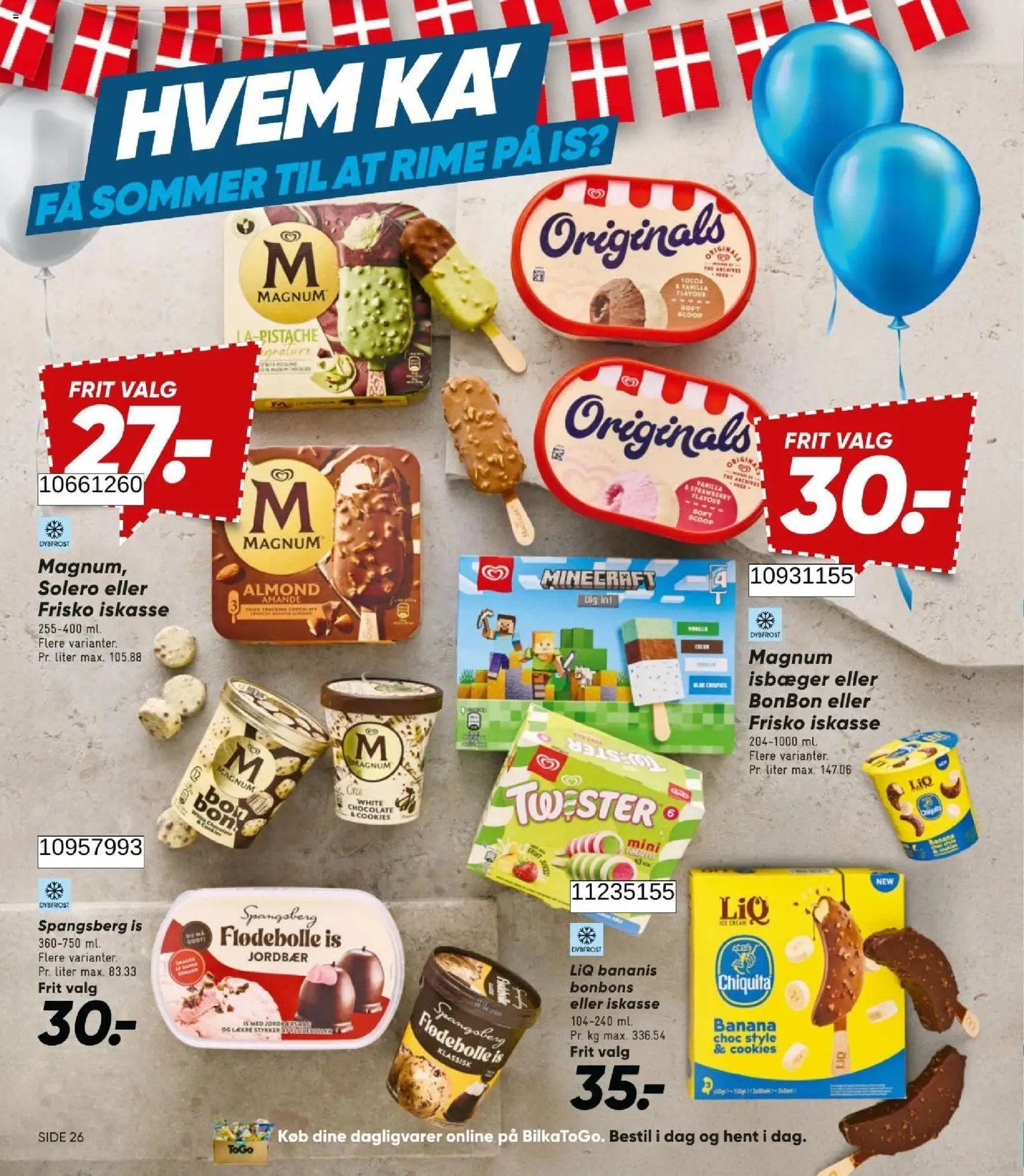 Bilka tilbudsavis fra 14/08/2026 Bilka - Tilbudsavis uge 34