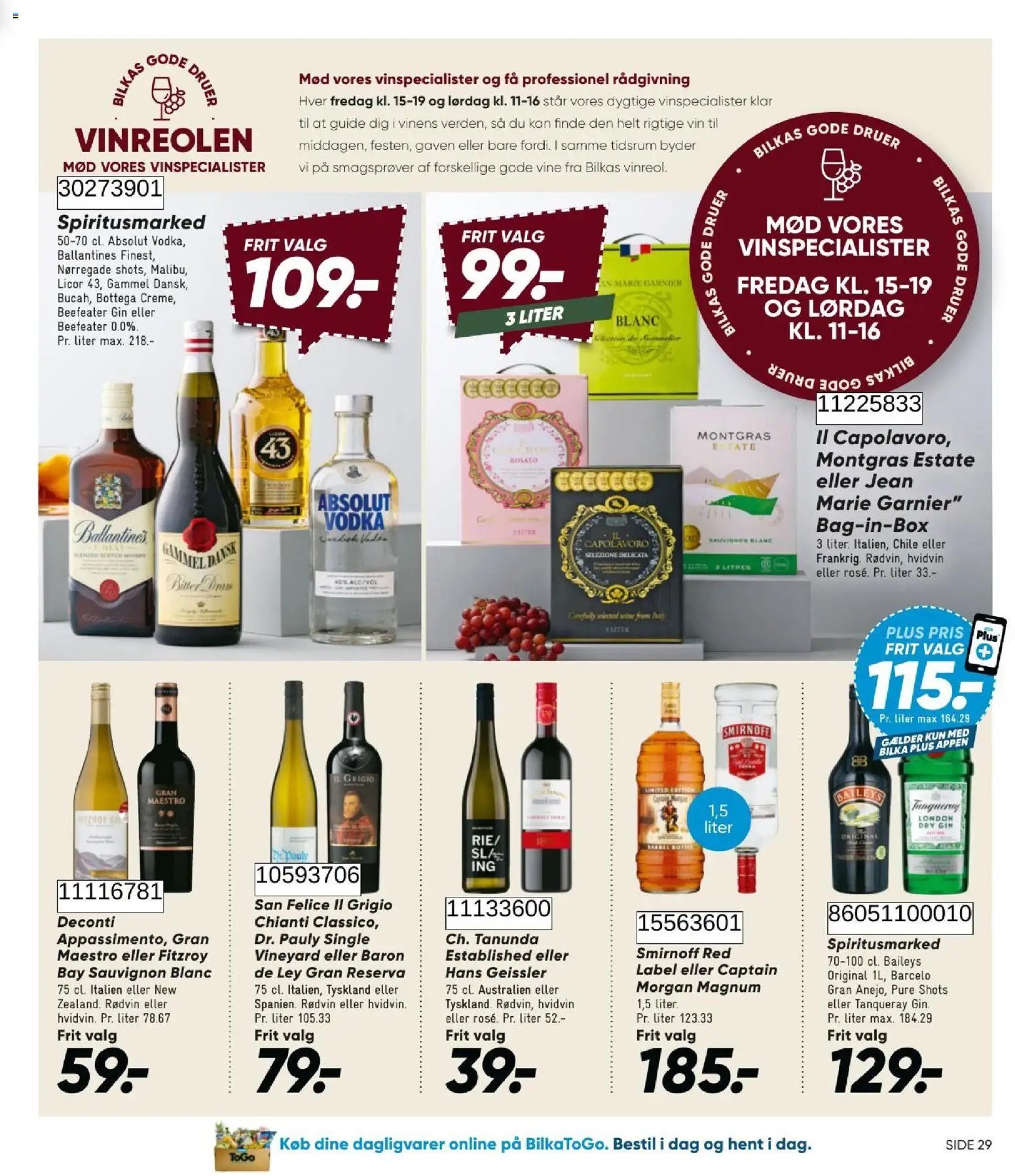 Bilka tilbudsavis fra 14/08/2026 Bilka - Tilbudsavis uge 34