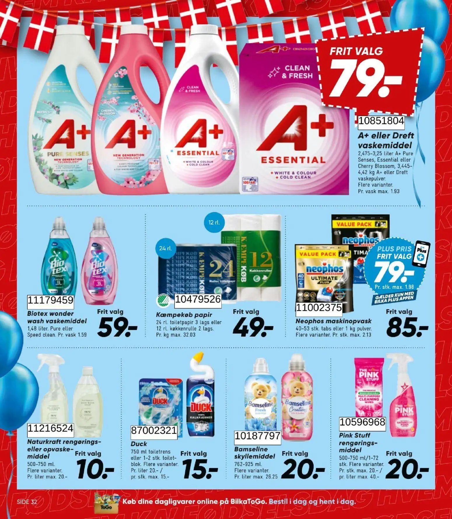 Bilka tilbudsavis fra 14/08/2026 Bilka - Tilbudsavis uge 34