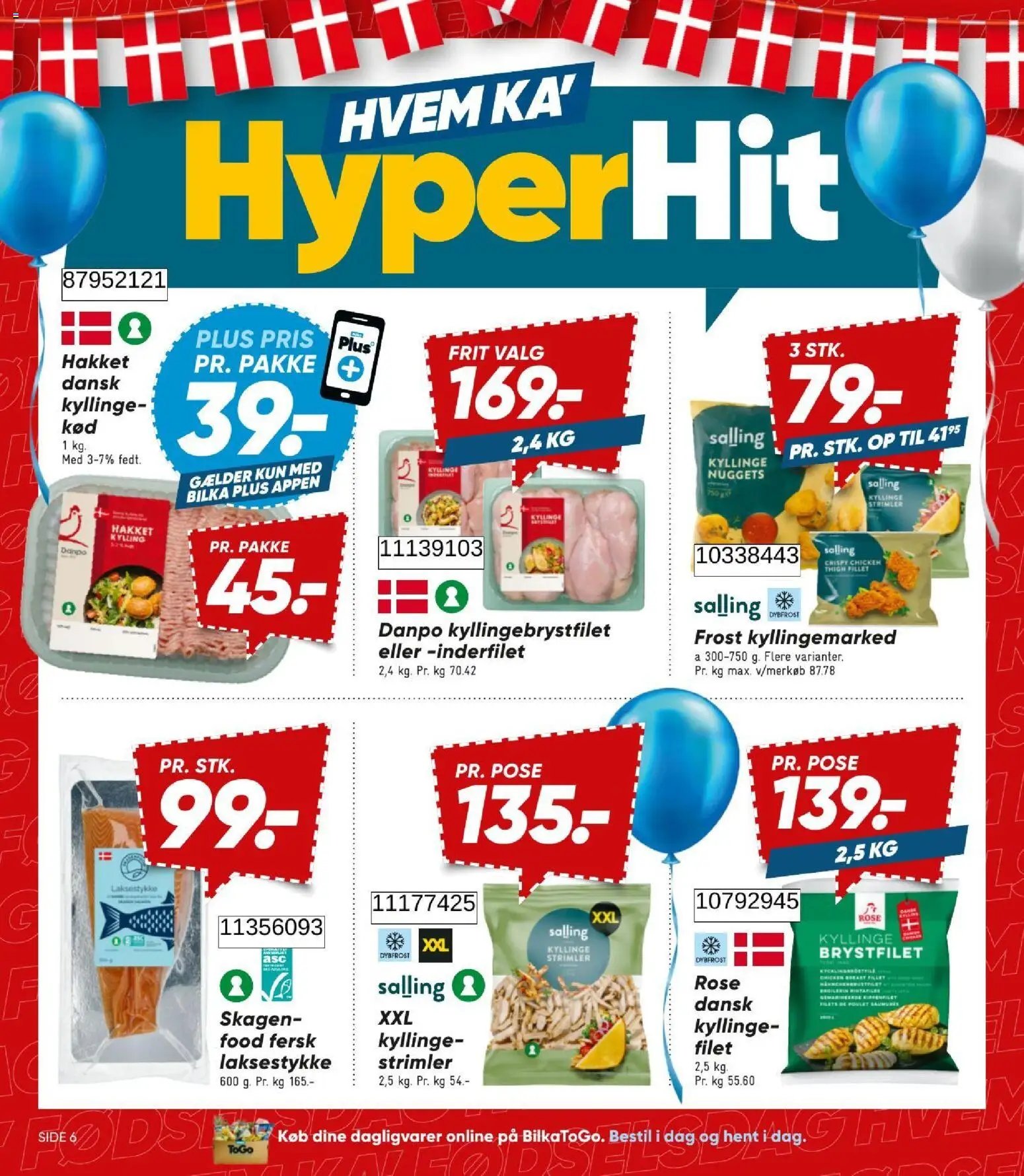 Bilka tilbudsavis fra 14/08/2026 Bilka - Tilbudsavis uge 34