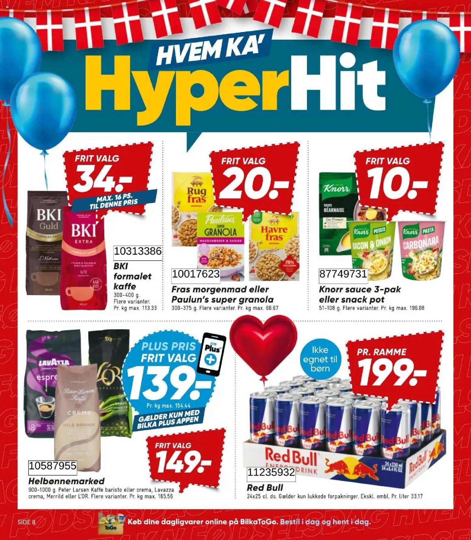 Bilka tilbudsavis fra 14/08/2026 Bilka - Tilbudsavis uge 34