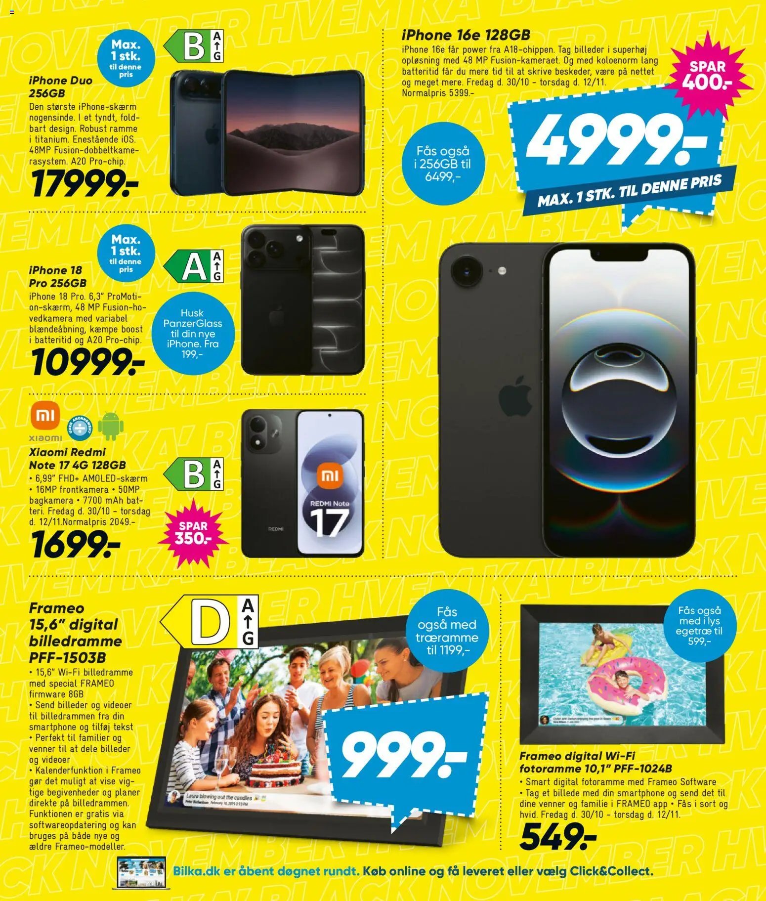 Bilka Black Friday Tilbudsavis (fra 30/10/2026)