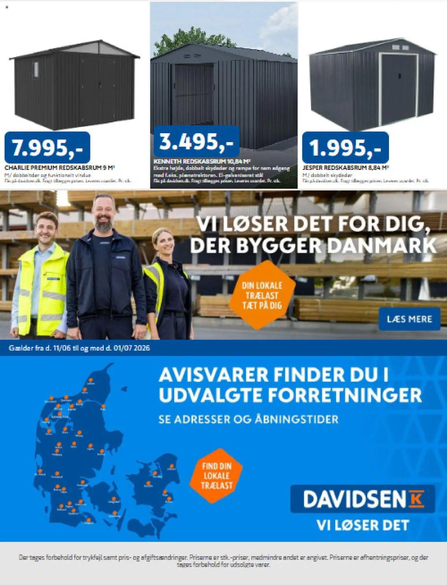 Davidsen tilbudsavis fra 11/06/2026 Davidsen - Tilbudsavis uge 25
