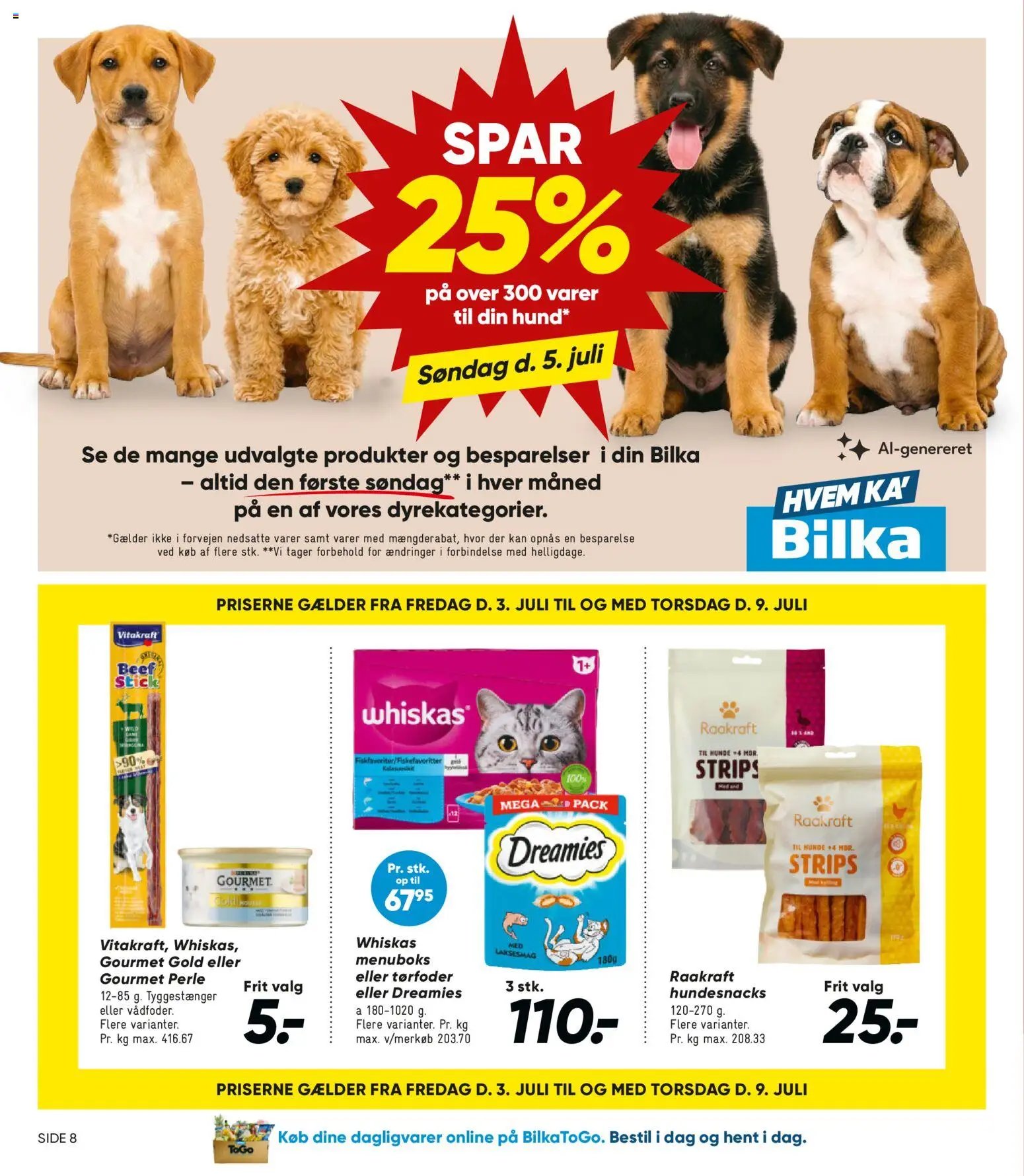 Bilka tilbudsavis fra 03/07/2026 Bilka - Tilbudsavis uge 28