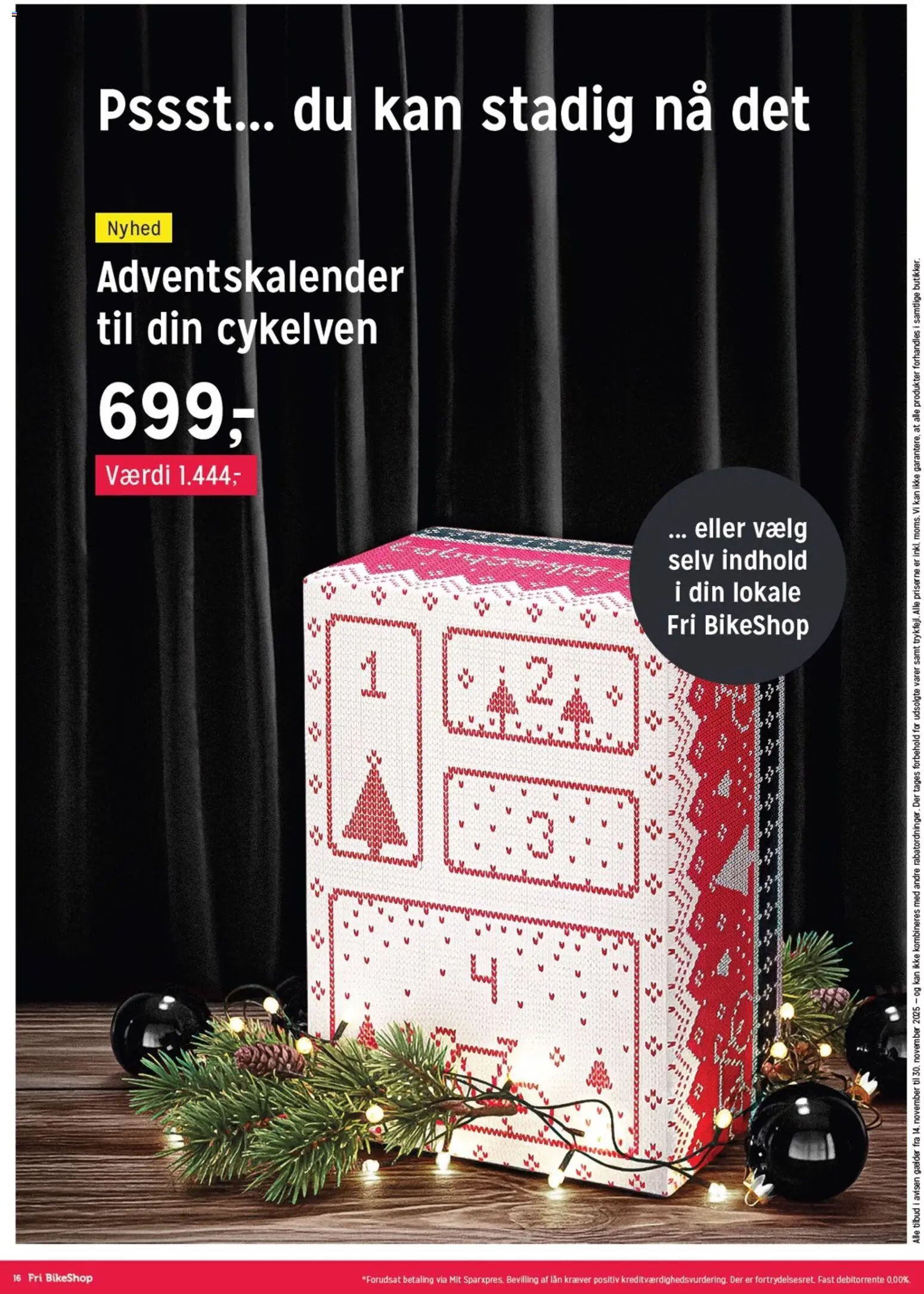 Fri BikeShop tilbudsavis fra 14/11/2025 Black Friday