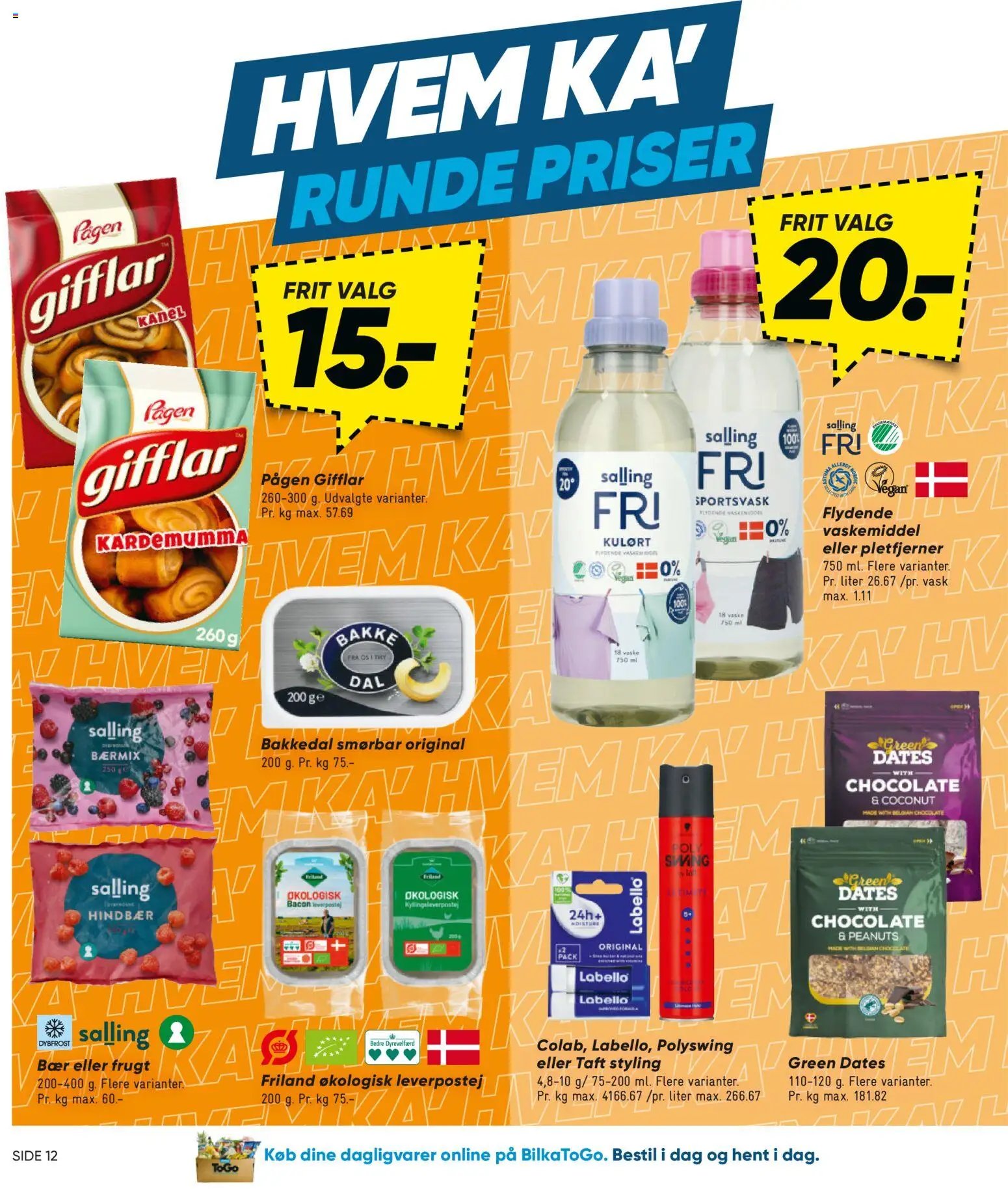 Nye Bilka tilbud fra 23/10/2026