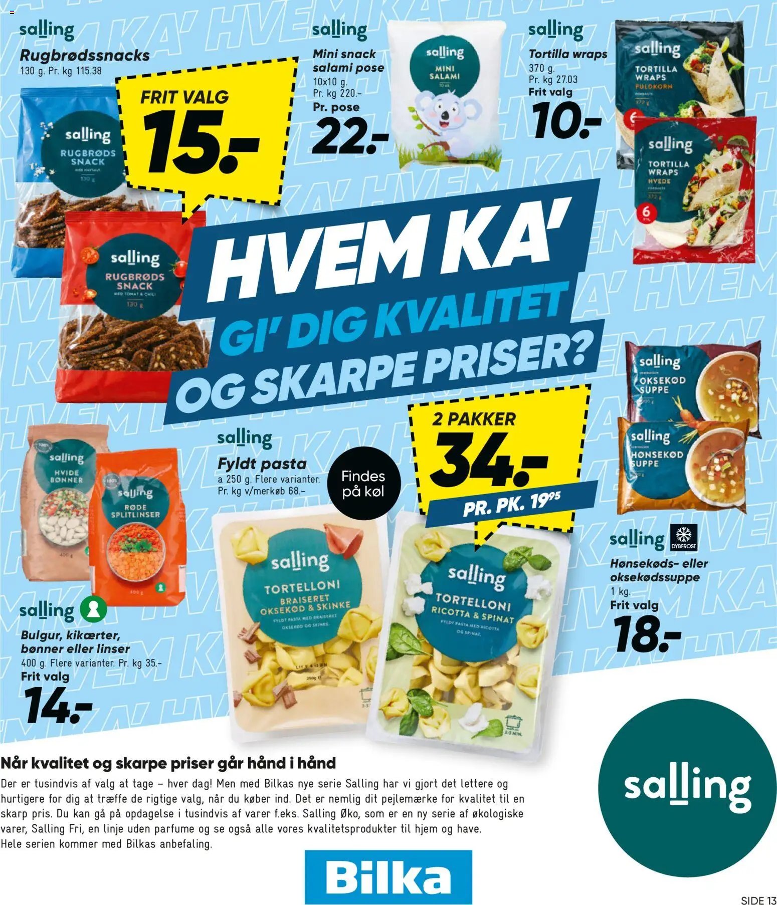 Nye Bilka tilbud fra 23/10/2026