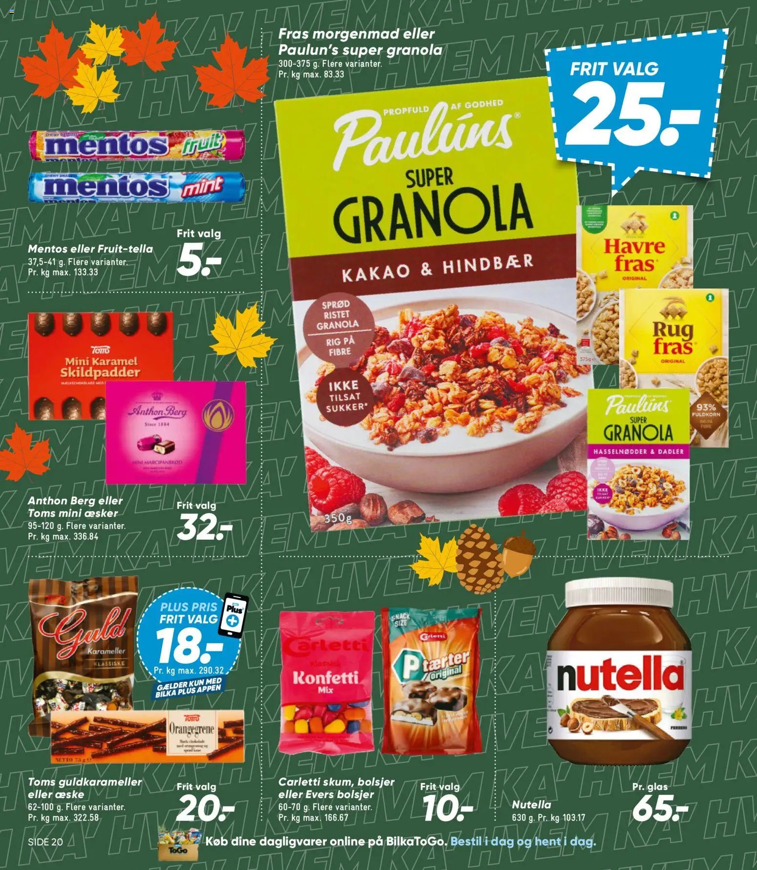 Nye Bilka tilbud fra 23/10/2026