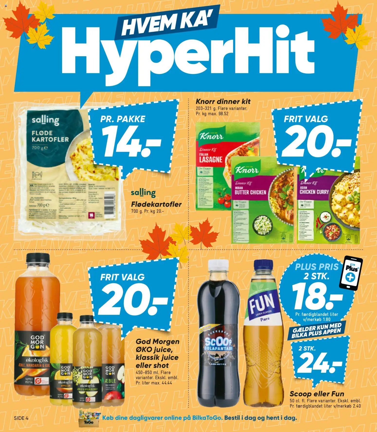 Nye Bilka tilbud fra 23/10/2026