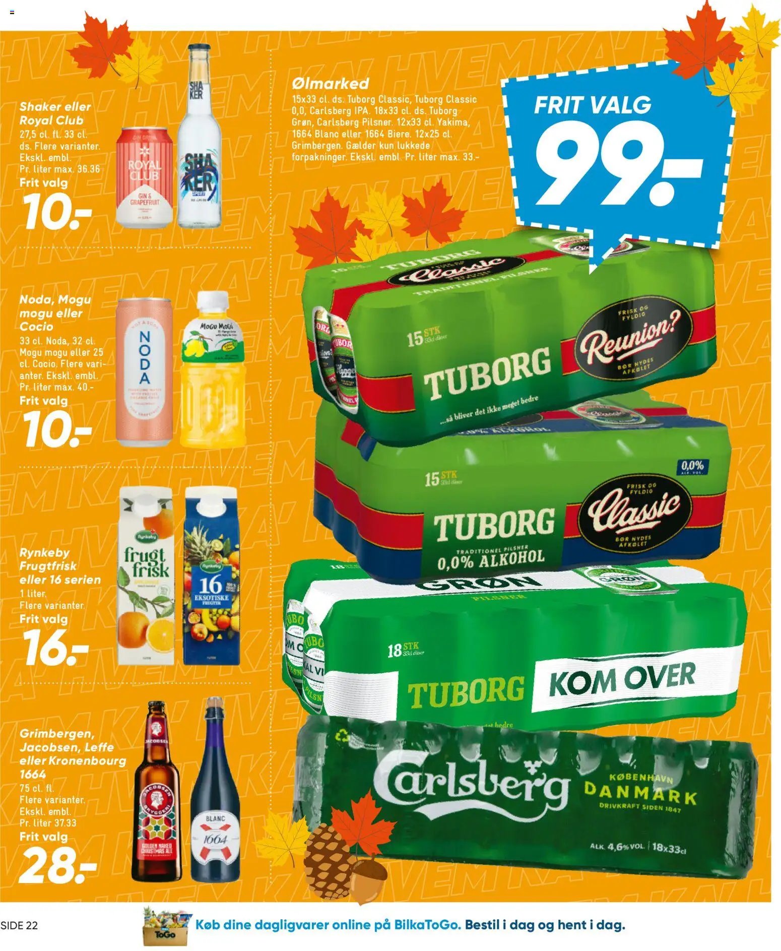 Nye Bilka tilbud fra 23/10/2026