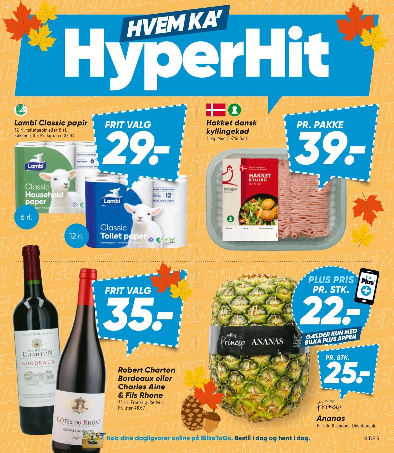Nye Bilka tilbud fra 23/10/2026