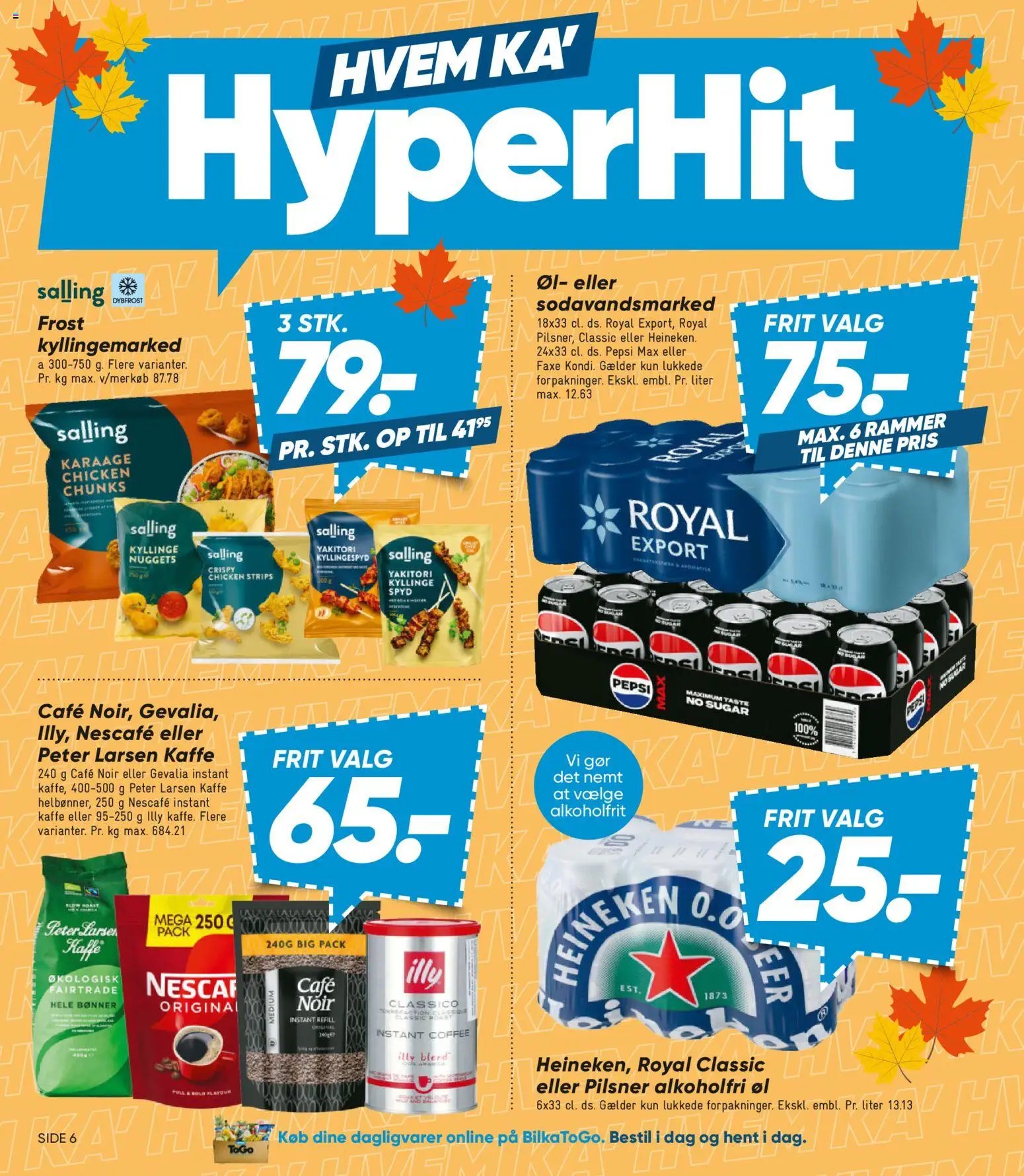 Nye Bilka tilbud fra 23/10/2026