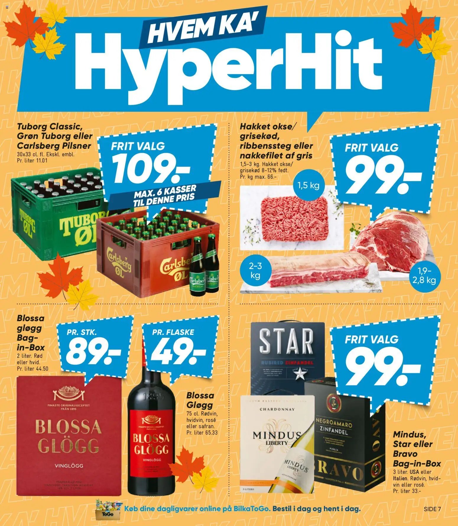 Nye Bilka tilbud fra 23/10/2026