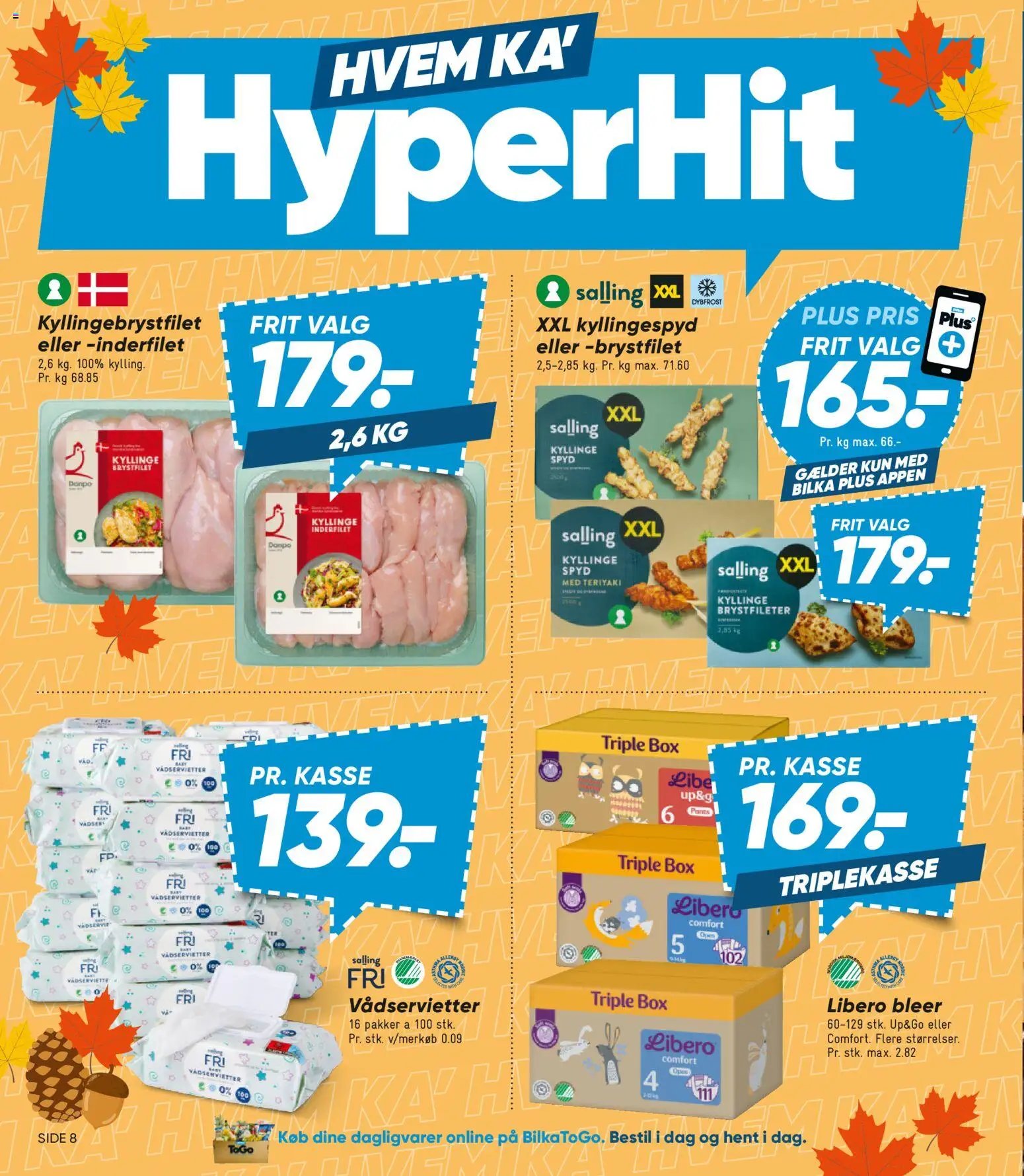 Nye Bilka tilbud fra 23/10/2026