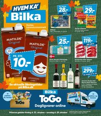 Nye Bilka tilbud fra 23/10/2026