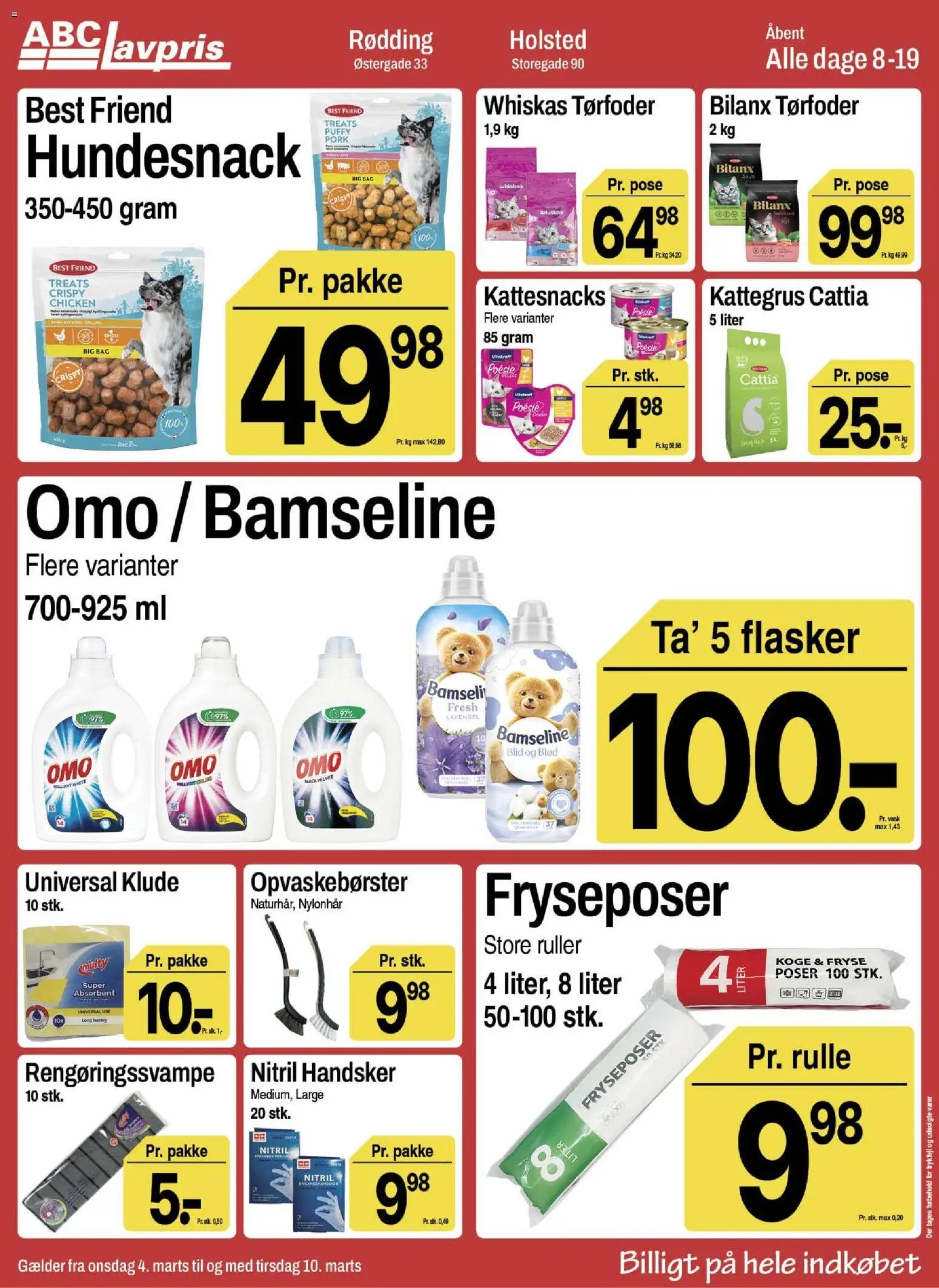 Abc Lavpris tilbudsavis fra 04/03/2026 Holsted