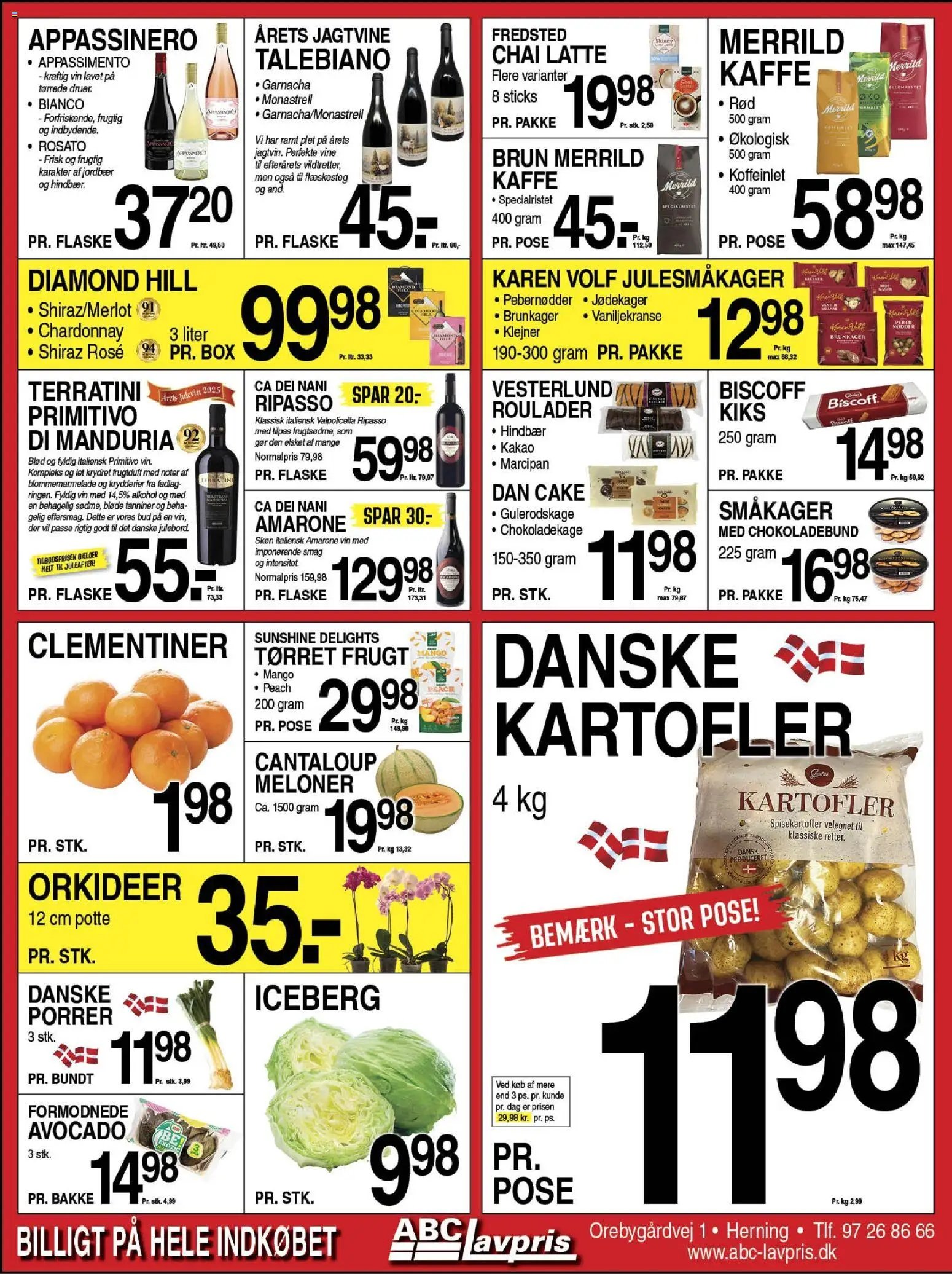 Abc Lavpris tilbudsavis fra 05/11/2025 Herning