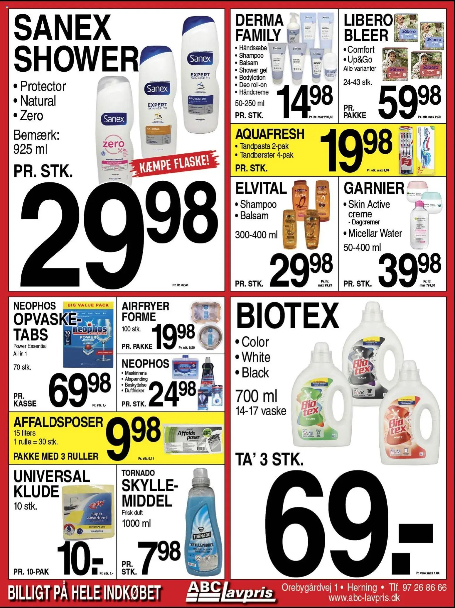 Abc Lavpris tilbudsavis fra 05/11/2025 Herning