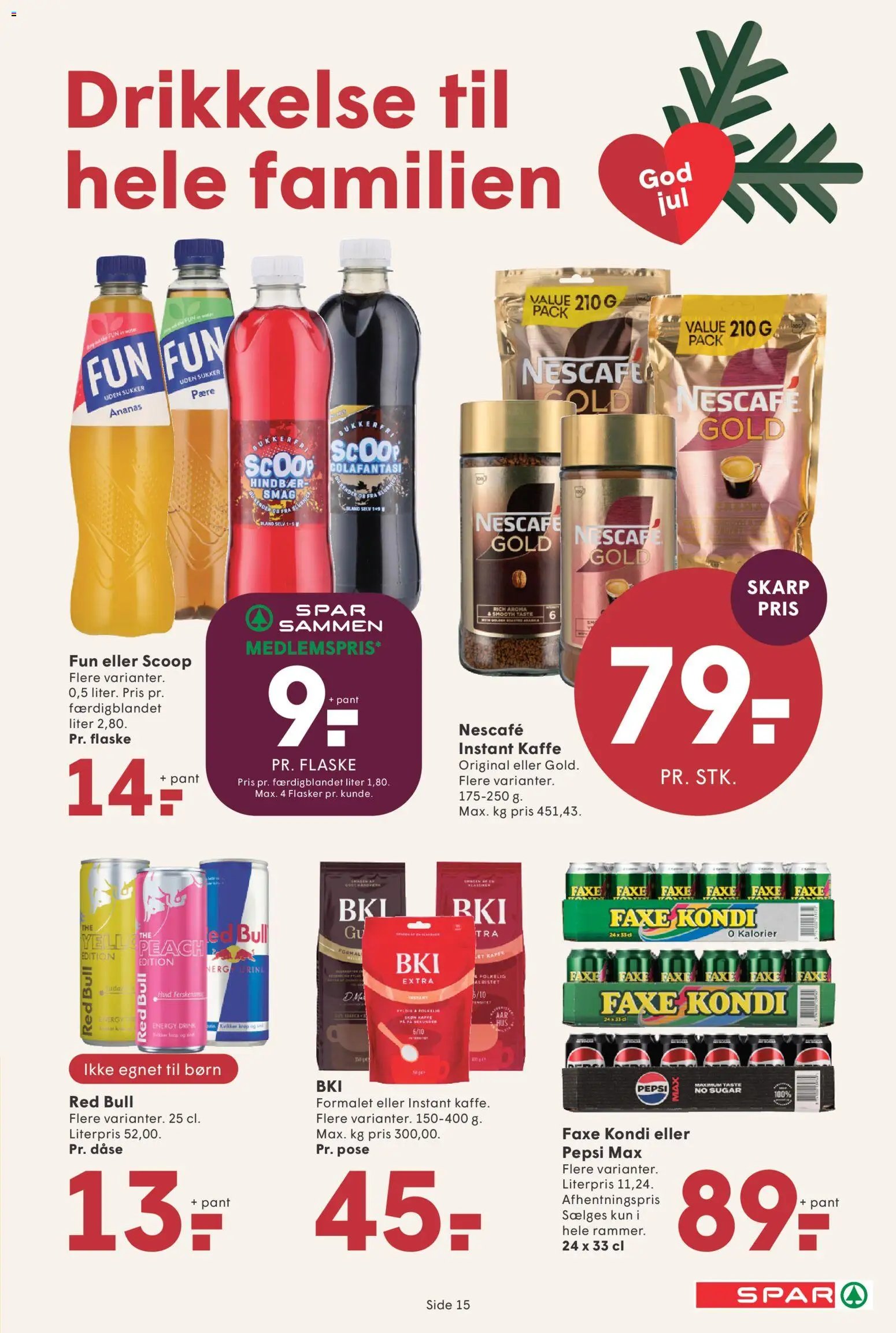 Nye Spar tilbud fra 30/10/2026