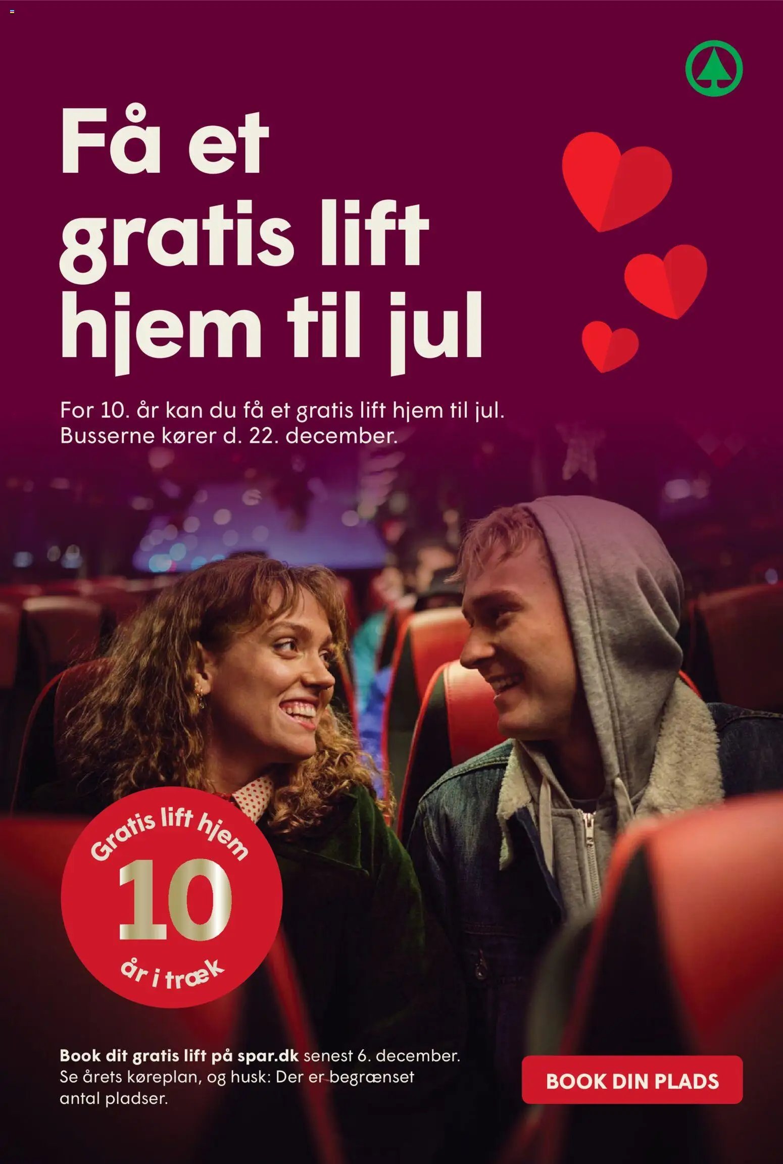Nye Spar tilbud fra 30/10/2026