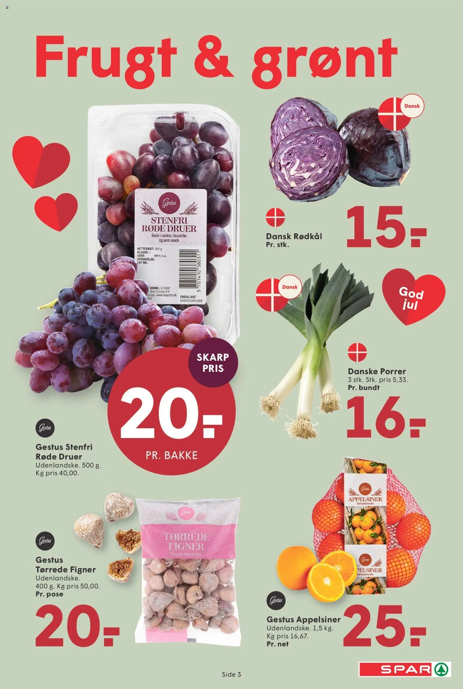 Nye Spar tilbud fra 30/10/2026
