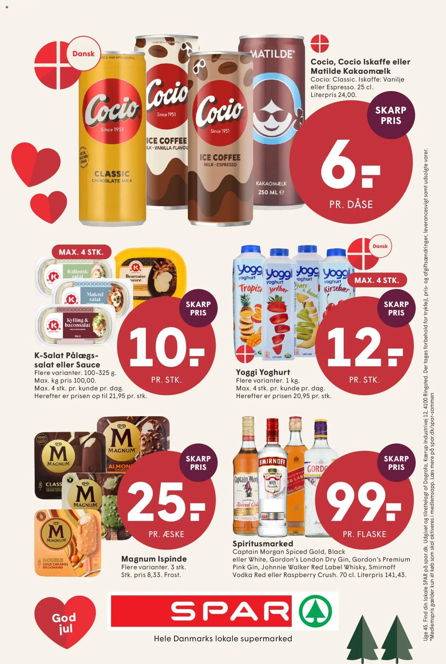Nye Spar tilbud fra 30/10/2026