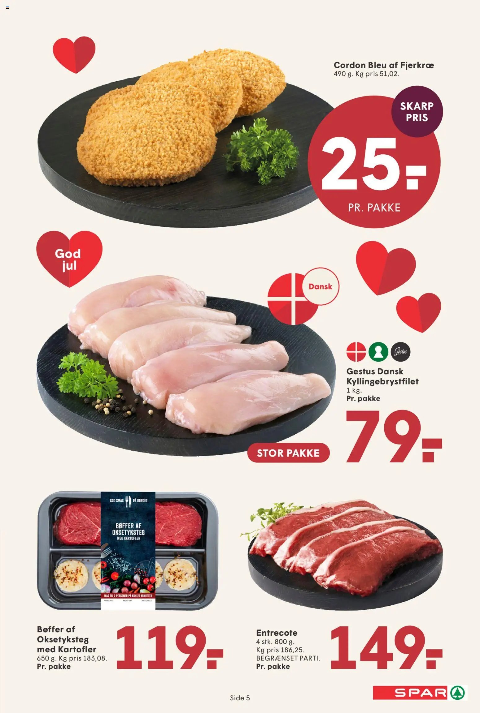 Nye Spar tilbud fra 30/10/2026