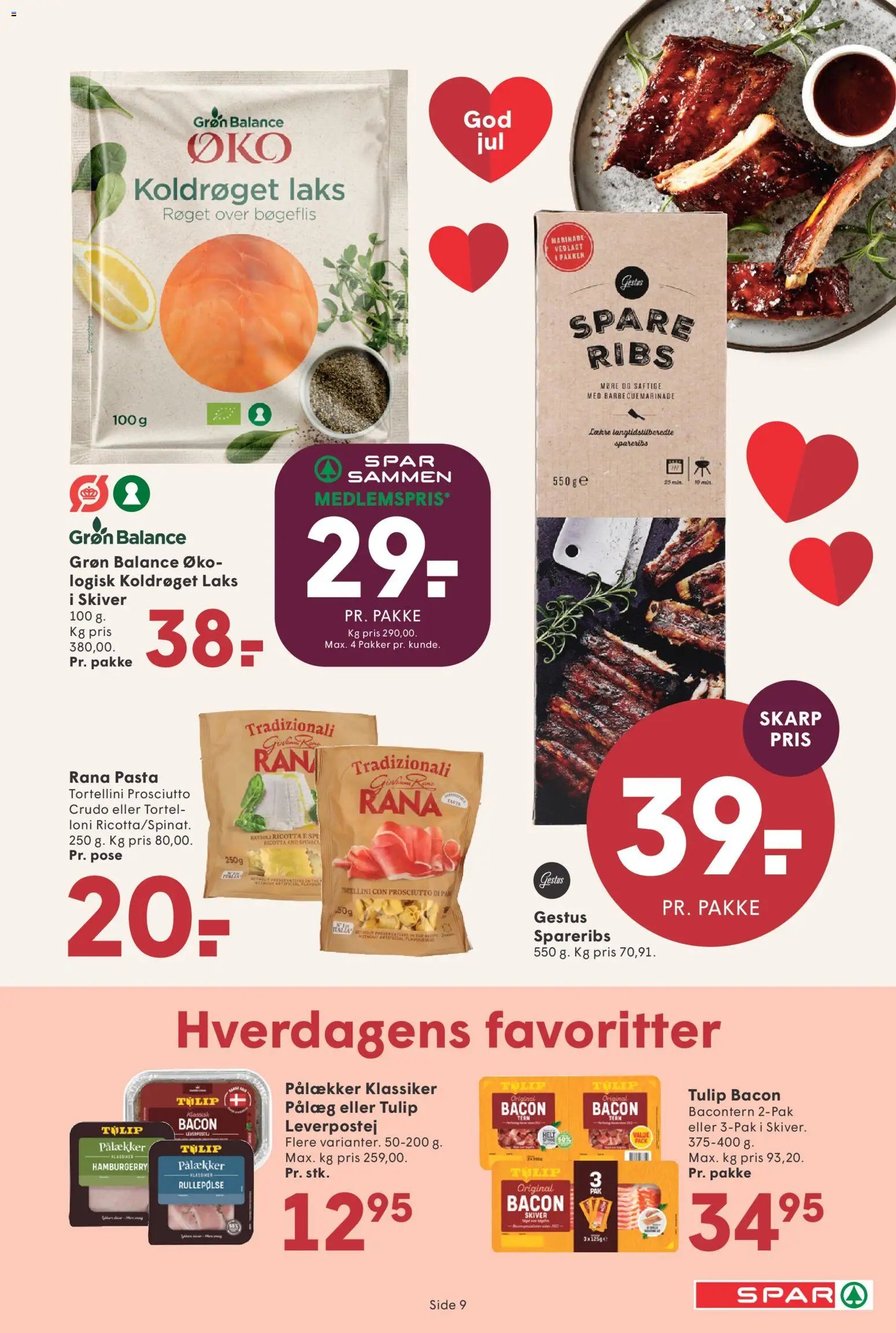 Nye Spar tilbud fra 30/10/2026