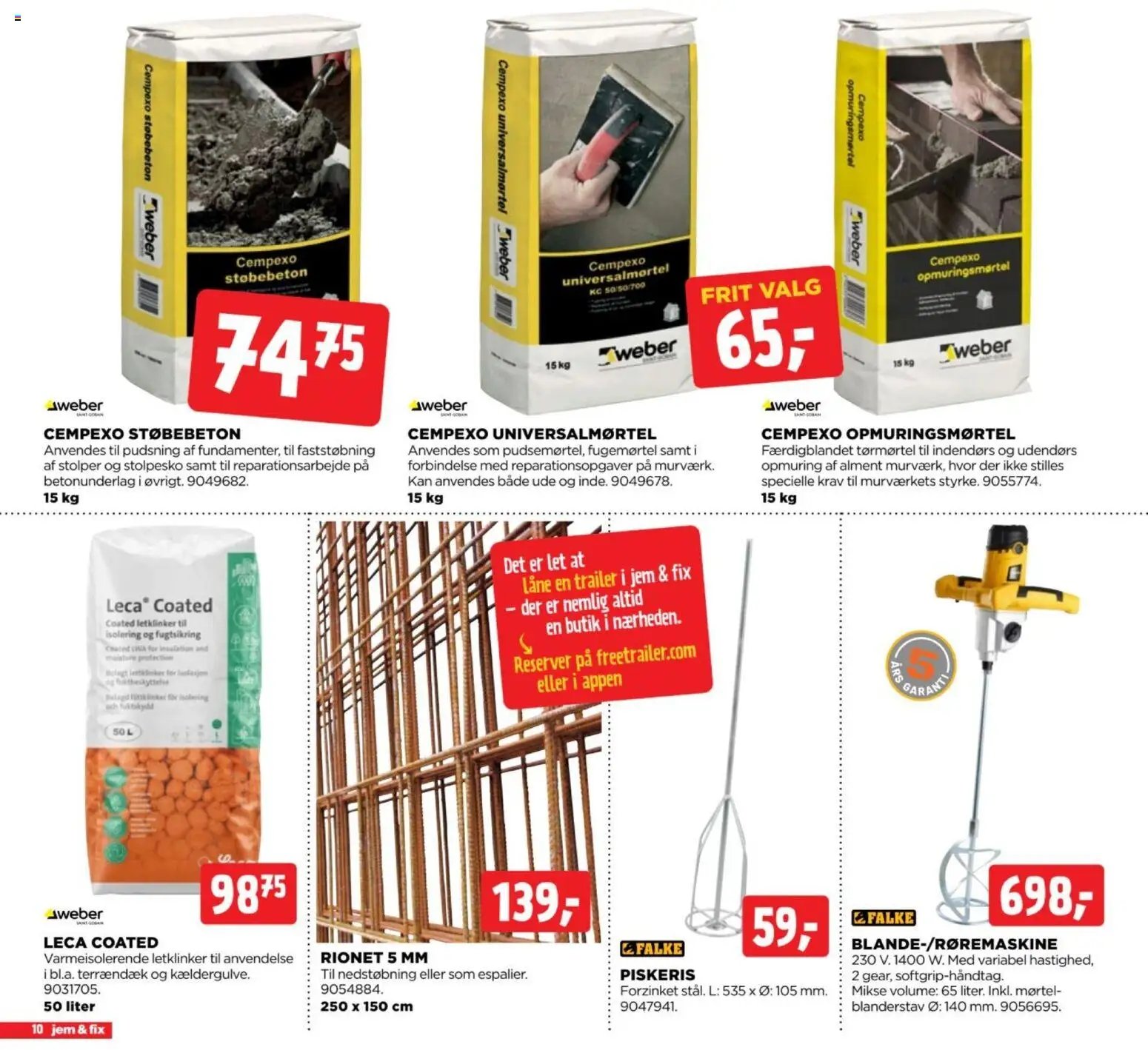 Nye Jem & fix tilbud fra 18/10/2026