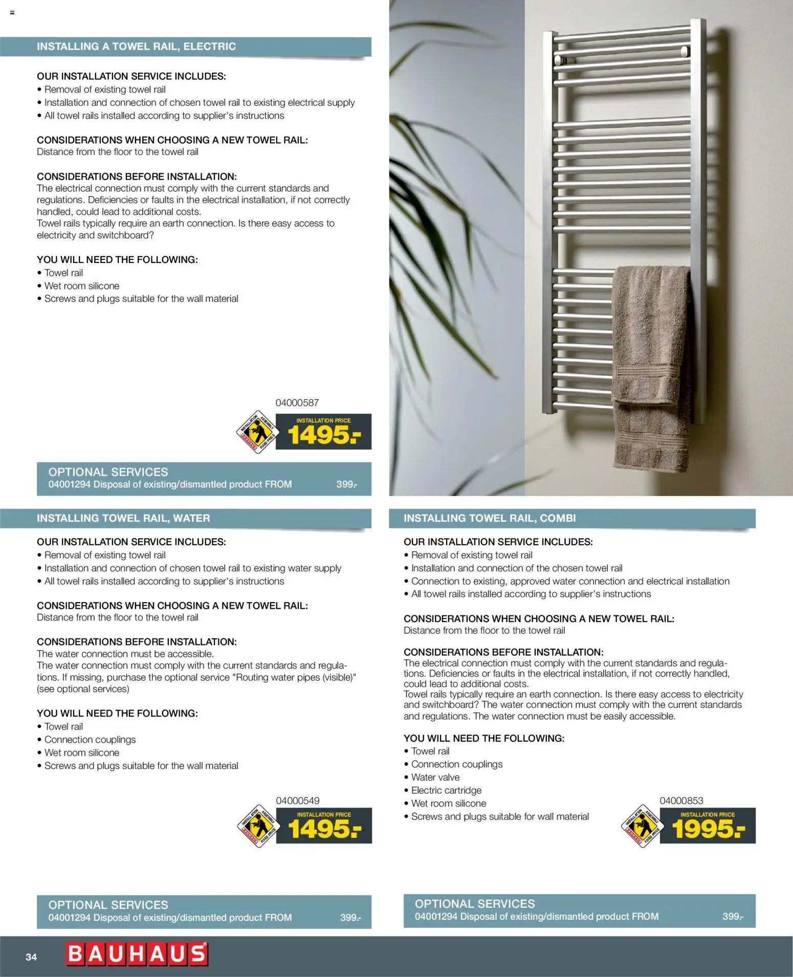 Bauhaus tilbudsavis fra 01/01/2026 Installation Service - ENGLISH