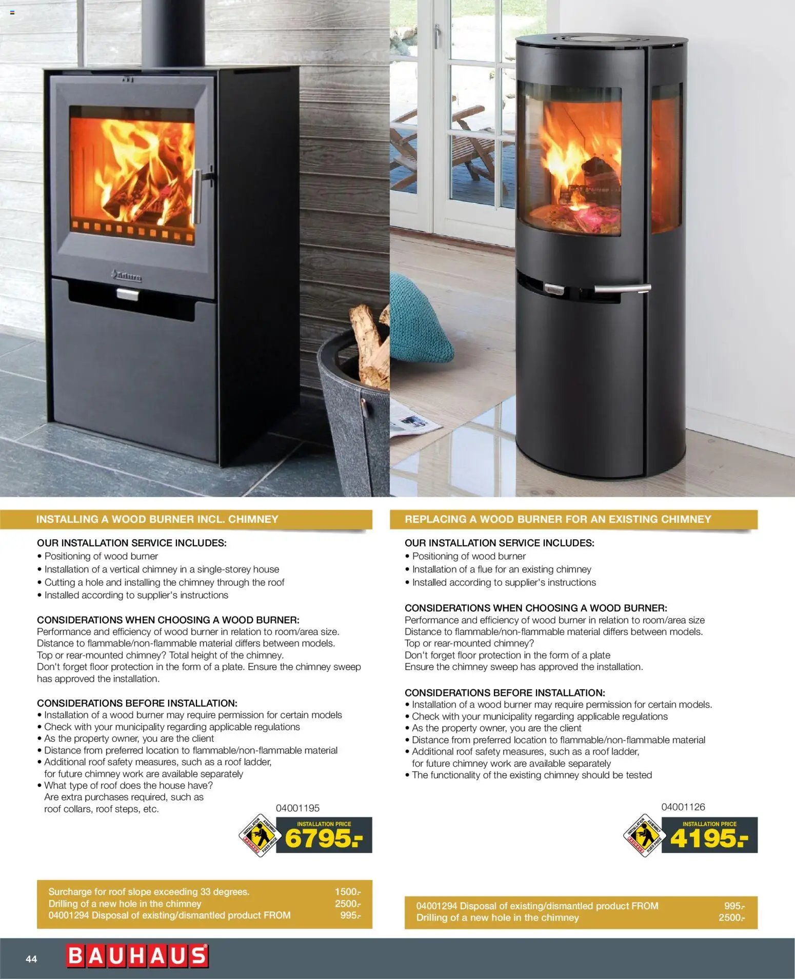 Bauhaus tilbudsavis fra 01/01/2026 Installation Service - ENGLISH