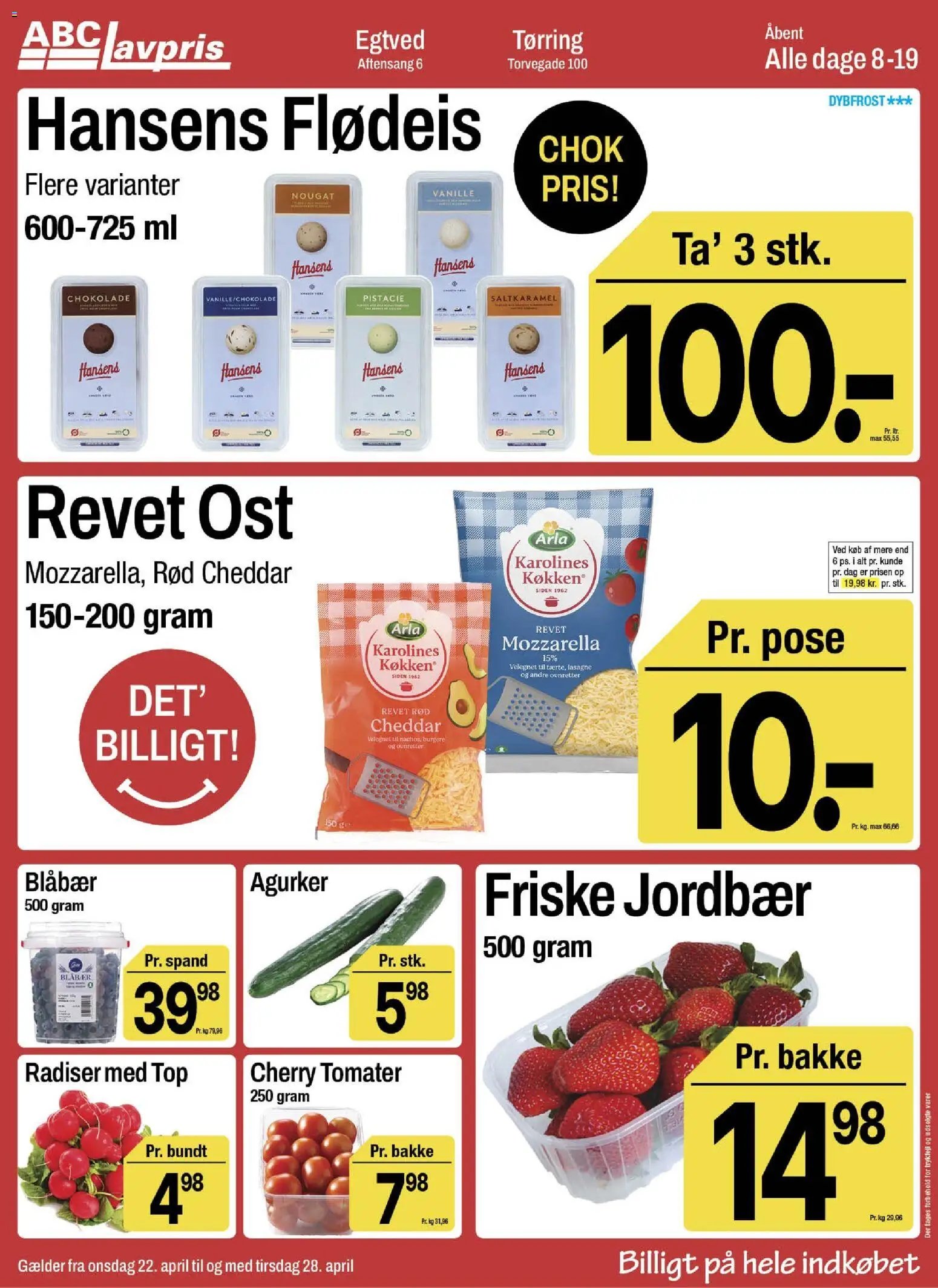Abc Lavpris tilbudsavis fra 22/04/2026 Abc Lavpris - Egtved
