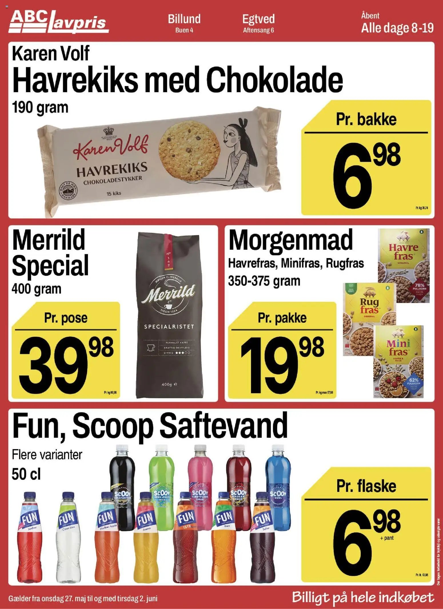 Abc Lavpris tilbudsavis fra 27/05/2026 Abc Lavpris - Billund