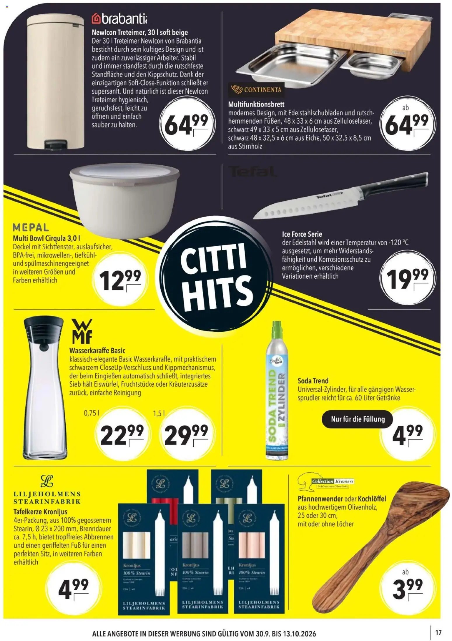 CITTI tilbudsavis fra 30/09/2026 CITTI - Tibudsavis uge 40/41 - Nonfood