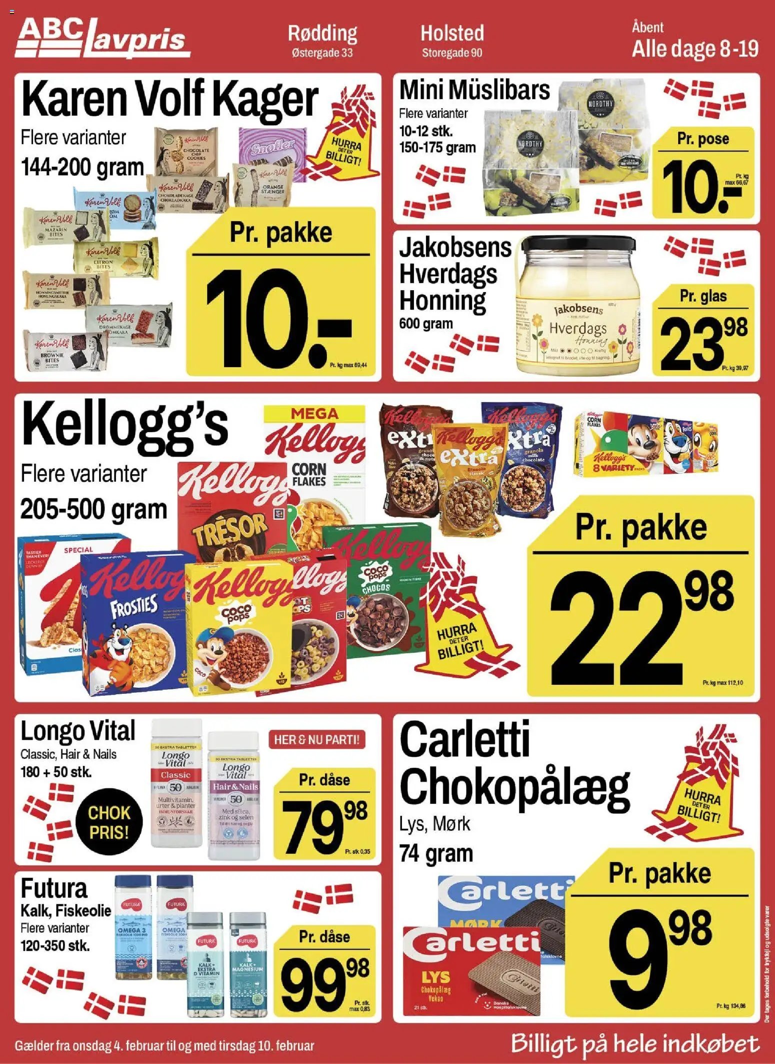 Abc Lavpris tilbudsavis fra 04/02/2026 Holsted