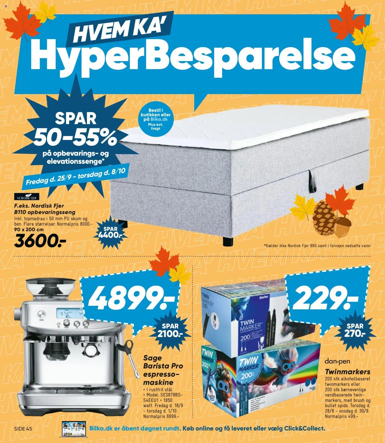 Bilka tilbudsavis fra 25/09/2026 Bilka - Nonfood