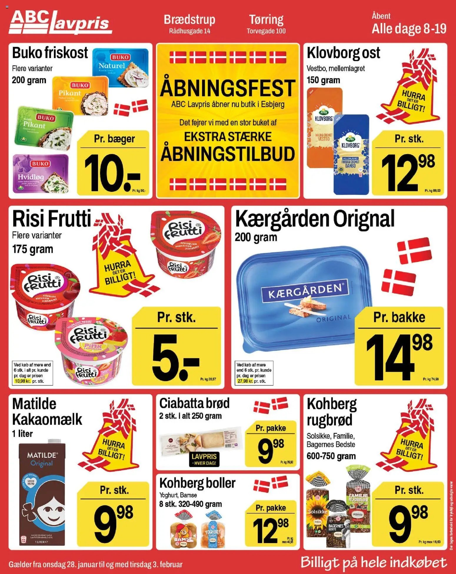 Abc Lavpris tilbudsavis fra 28/01/2026 Brædstrup