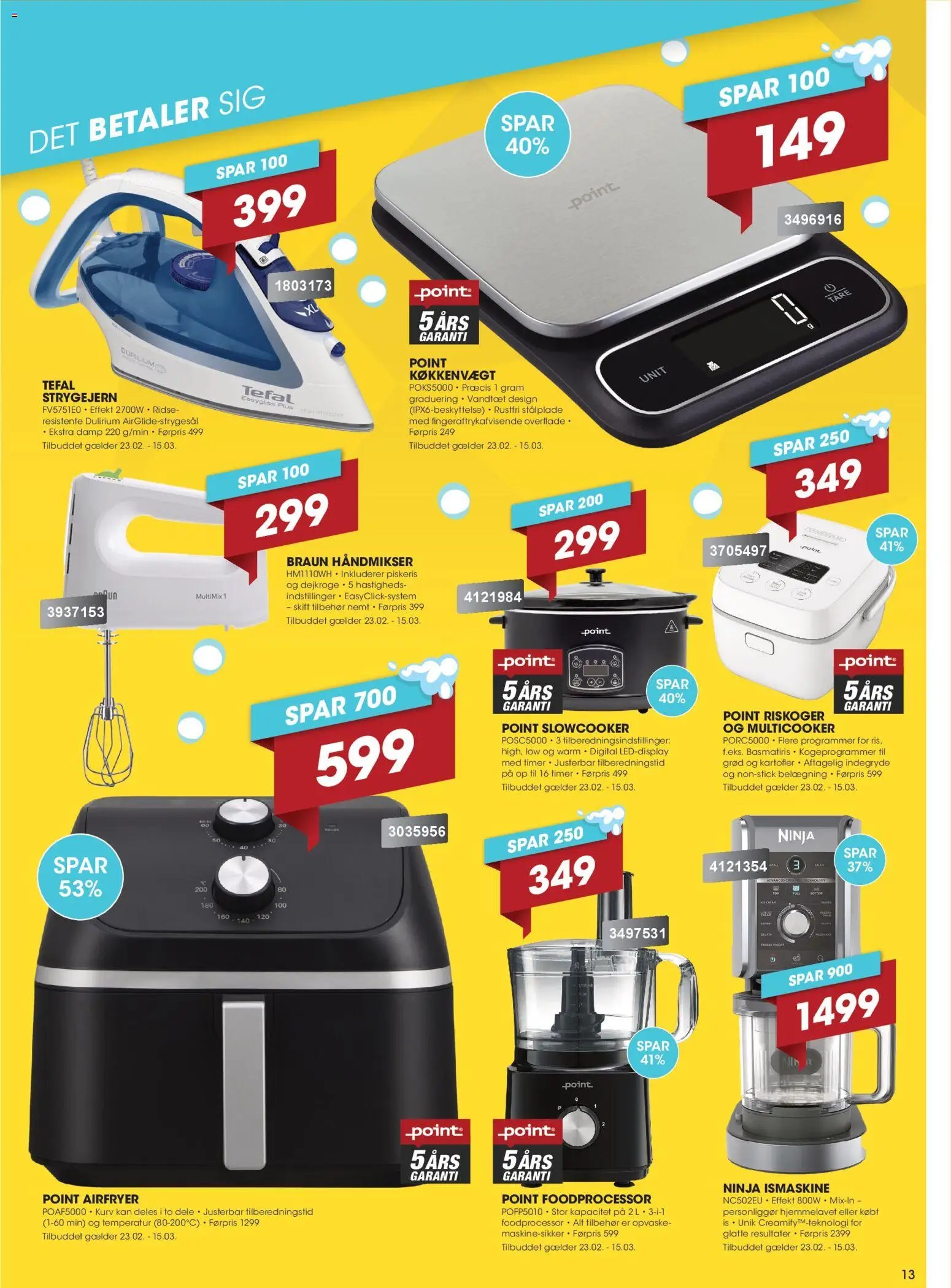 Punkt1 tilbudsavis fra 23/02/2026 Tilbudsavis