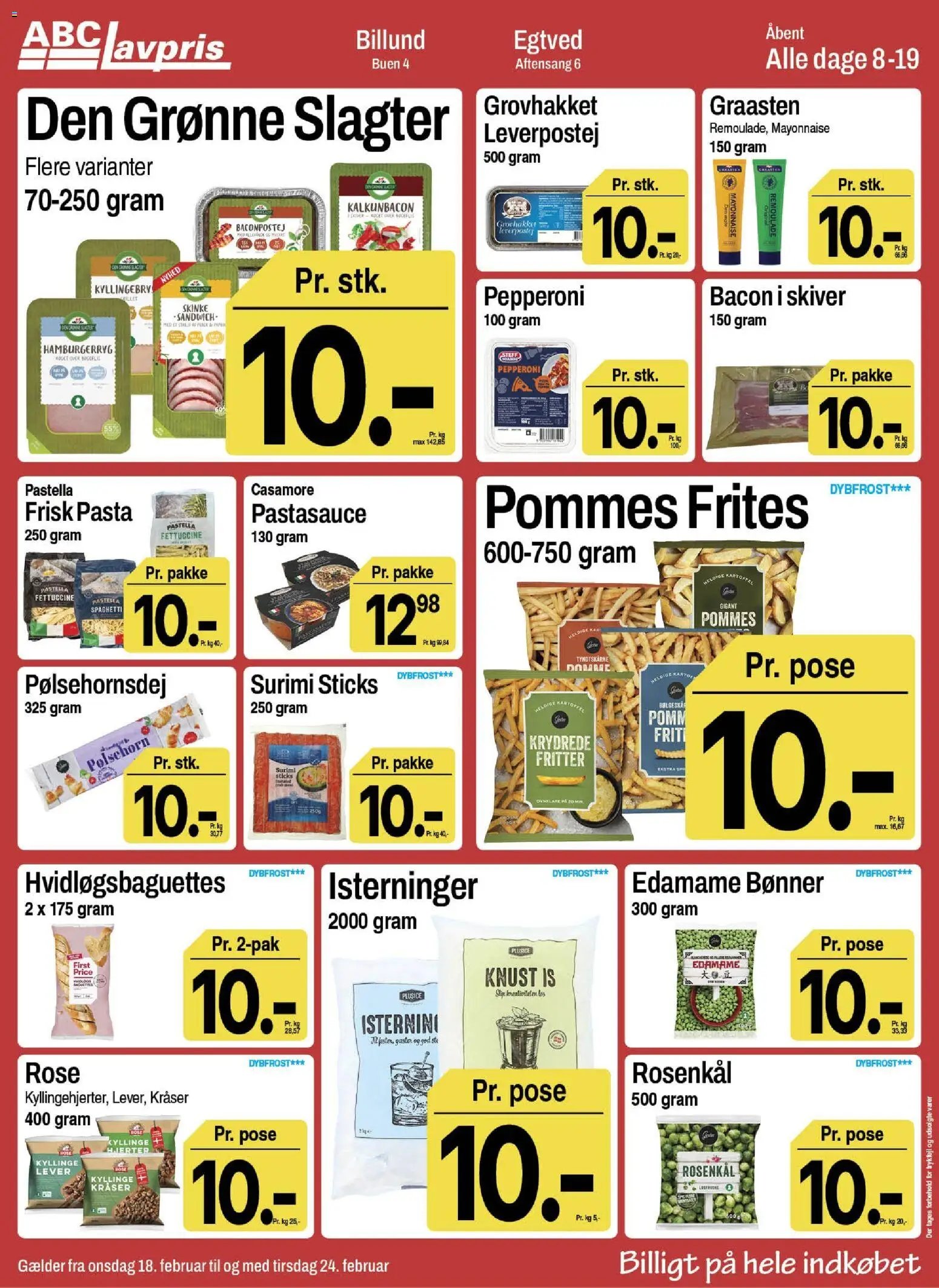 Abc Lavpris tilbudsavis fra 18/02/2026 Billund
